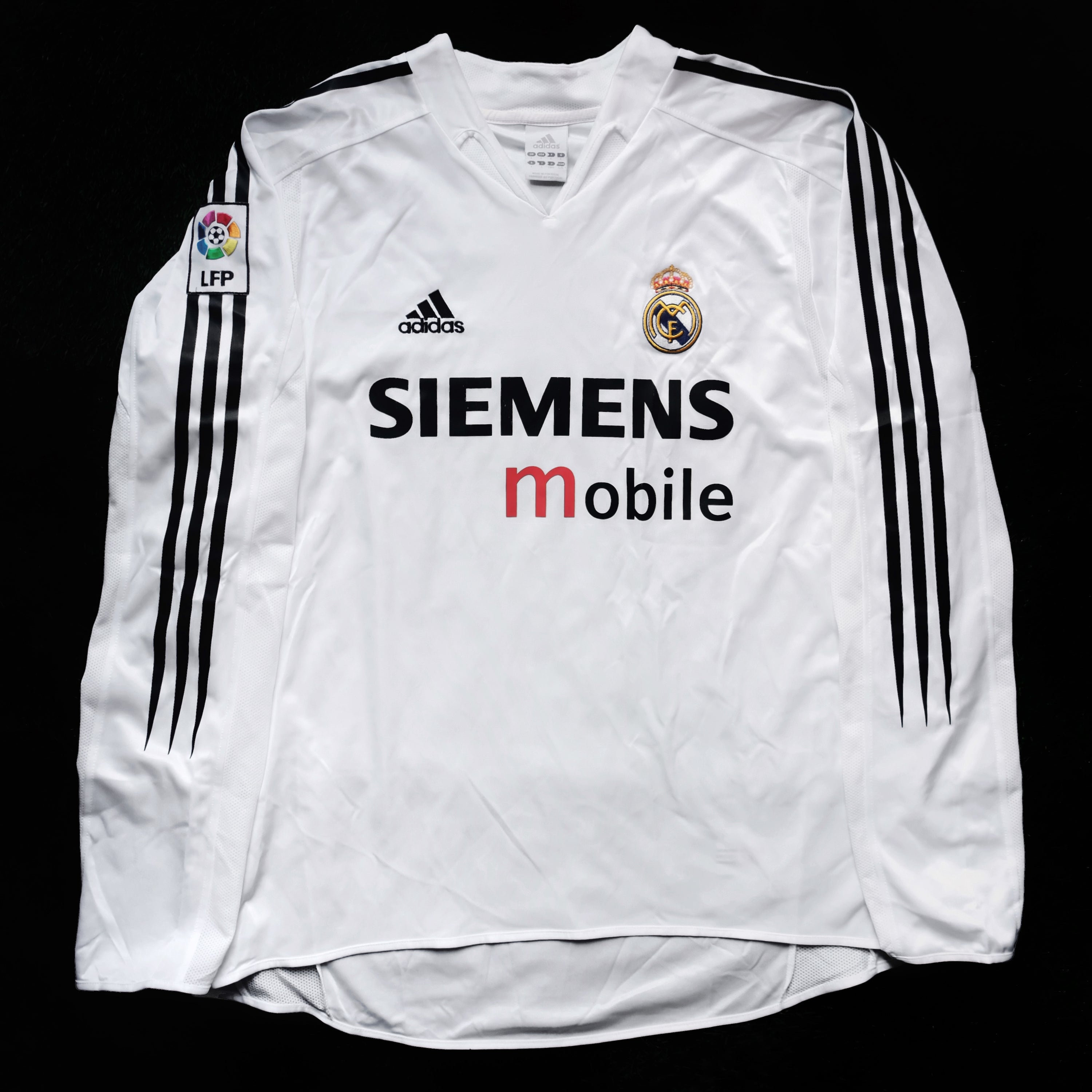 2004/05 Real Madrid Home Jersey (L) L/S