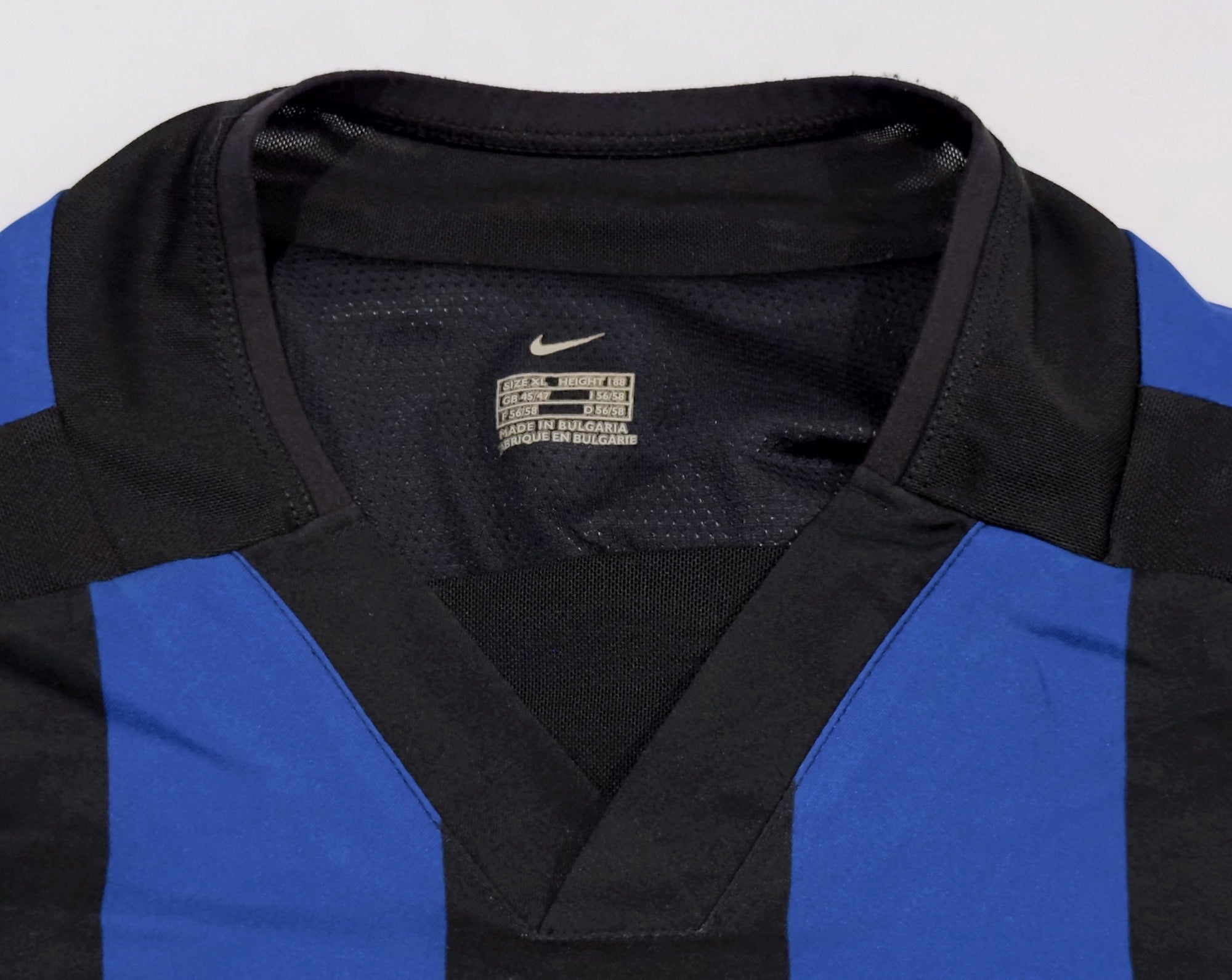 2002/03 Inter Milan #4 J.ZANETTI Home Jersey (XL)