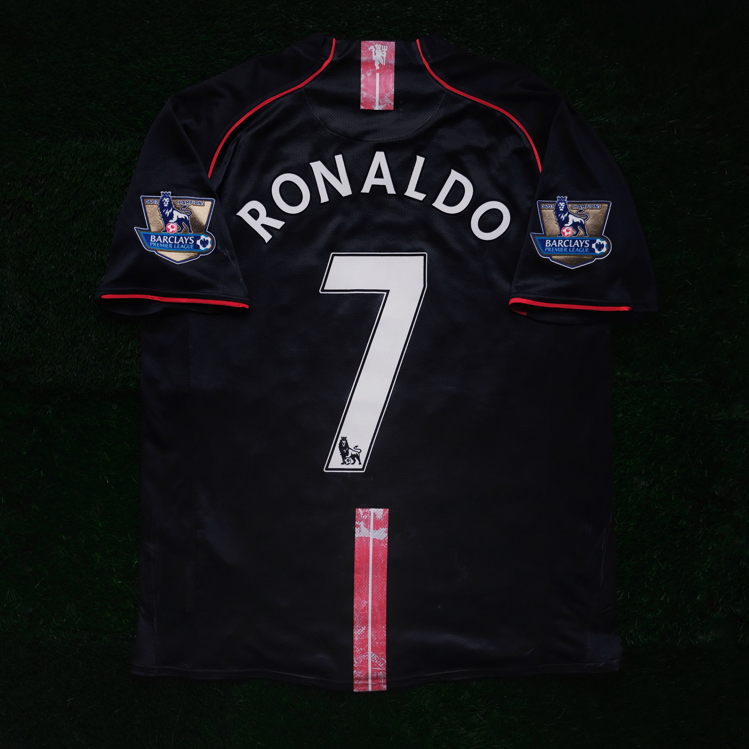 2007/08 Man Utd #7 RONALDO Away Jersey (L)