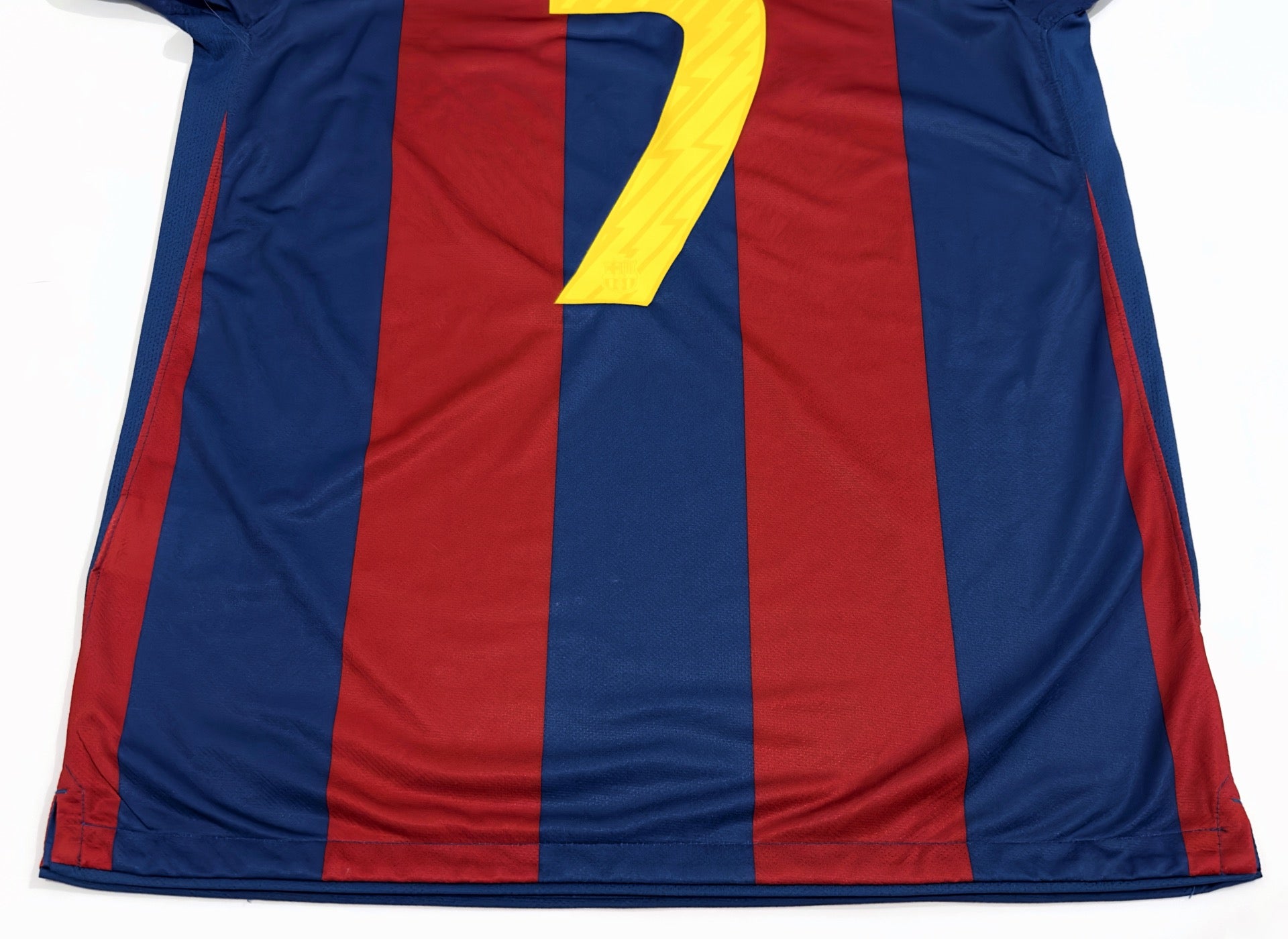 2010/11 Barcelona #7 DAVID VILLA Home Jersey (L)