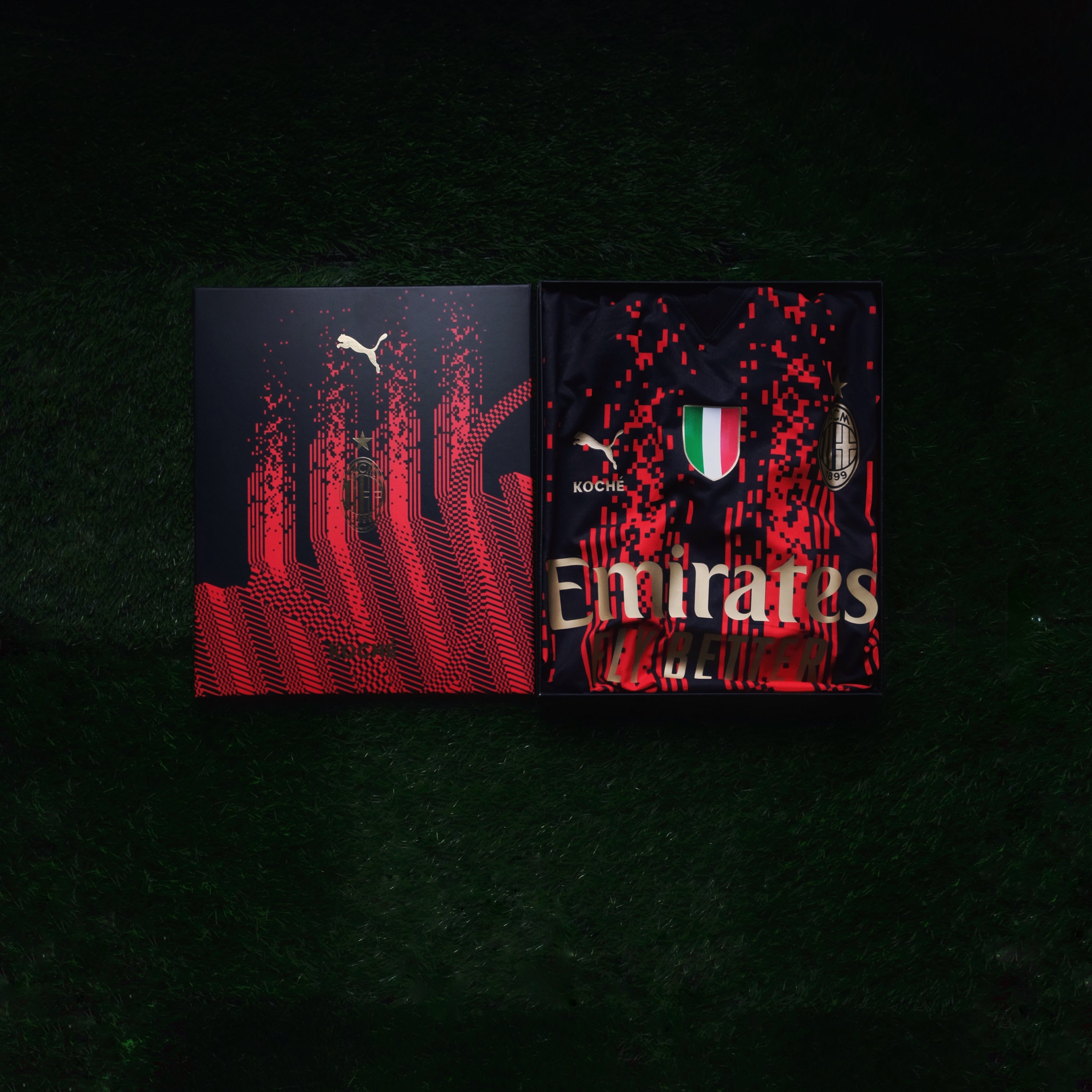 2022/23 AC Milan #11 IBRAHIMOVIC Fourth Jersey Boxset (M)