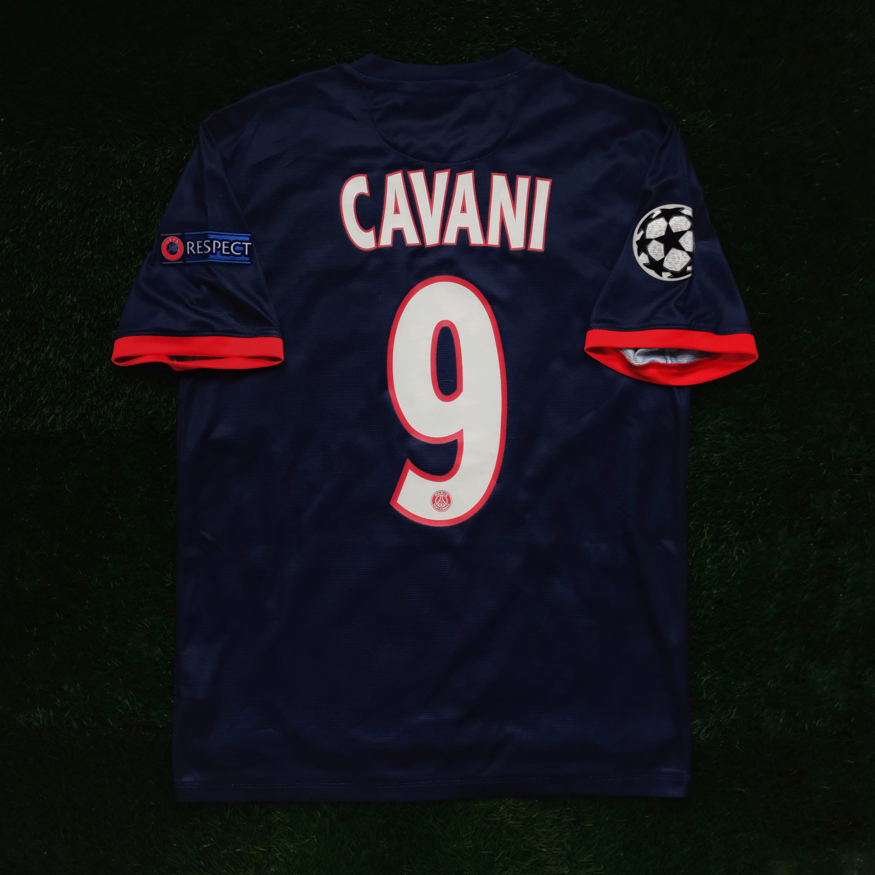 2013/14 PSG #9 CAVANI Home Jersey (M)
