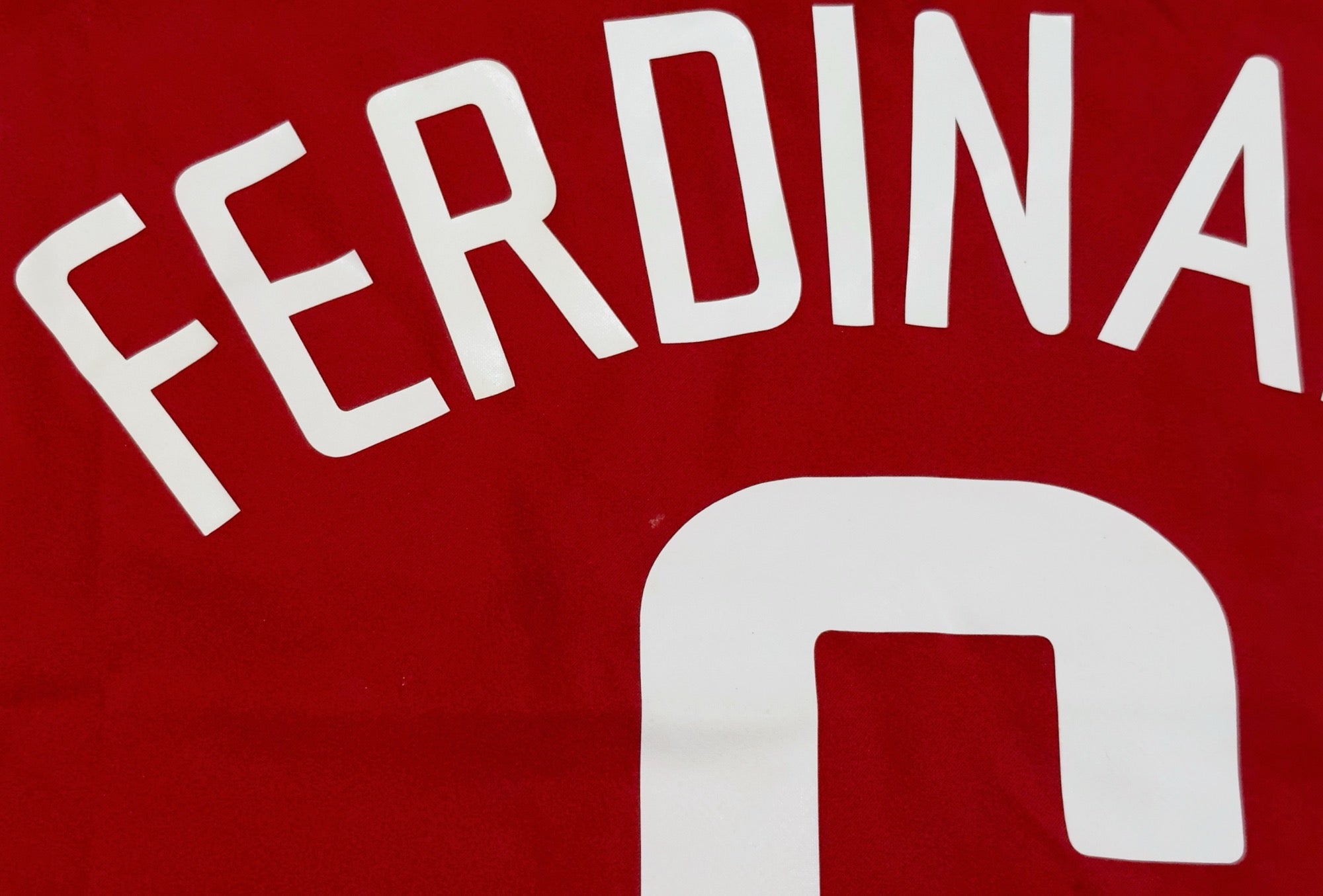 2002/03 Man Utd #6 FERDINAND Home Jersey (L)