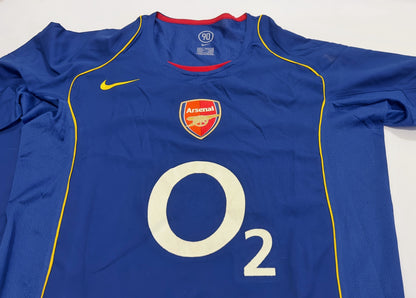 2004/06 Arsenal Away Jersey (M) L/S