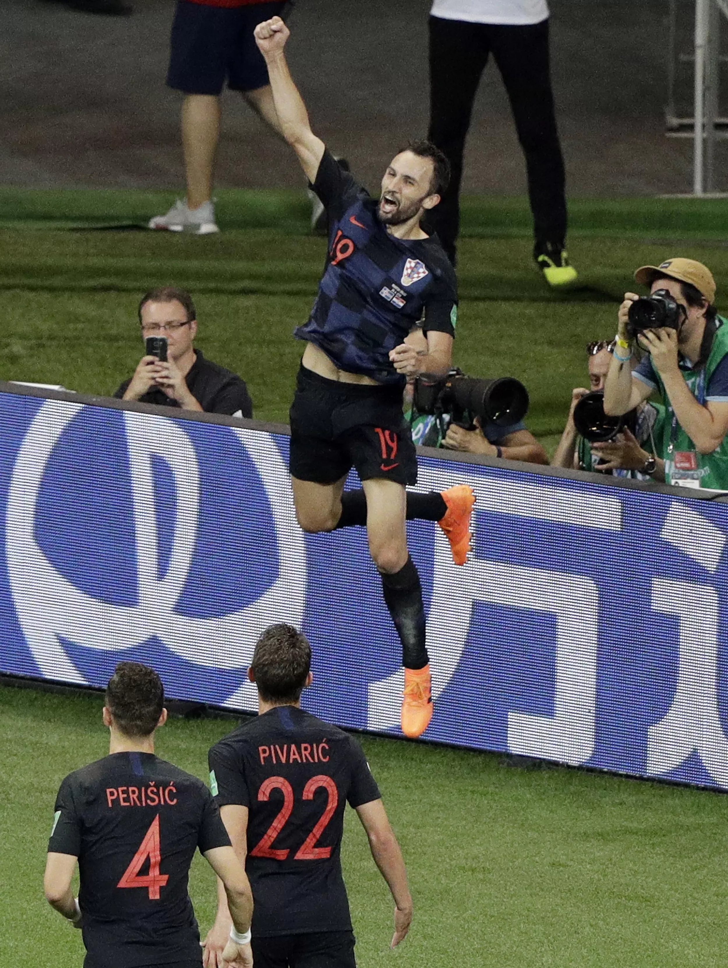 2018/19 Croatia #22 PIVARIC Away Jersey (M)