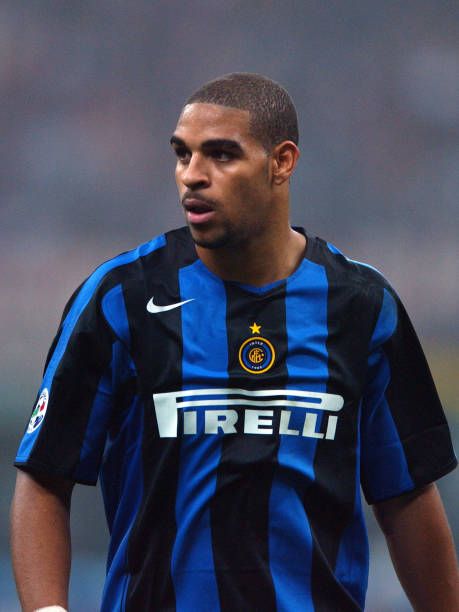 2004/05 Inter Milan #10 ADRIANO Home Jersey (M)