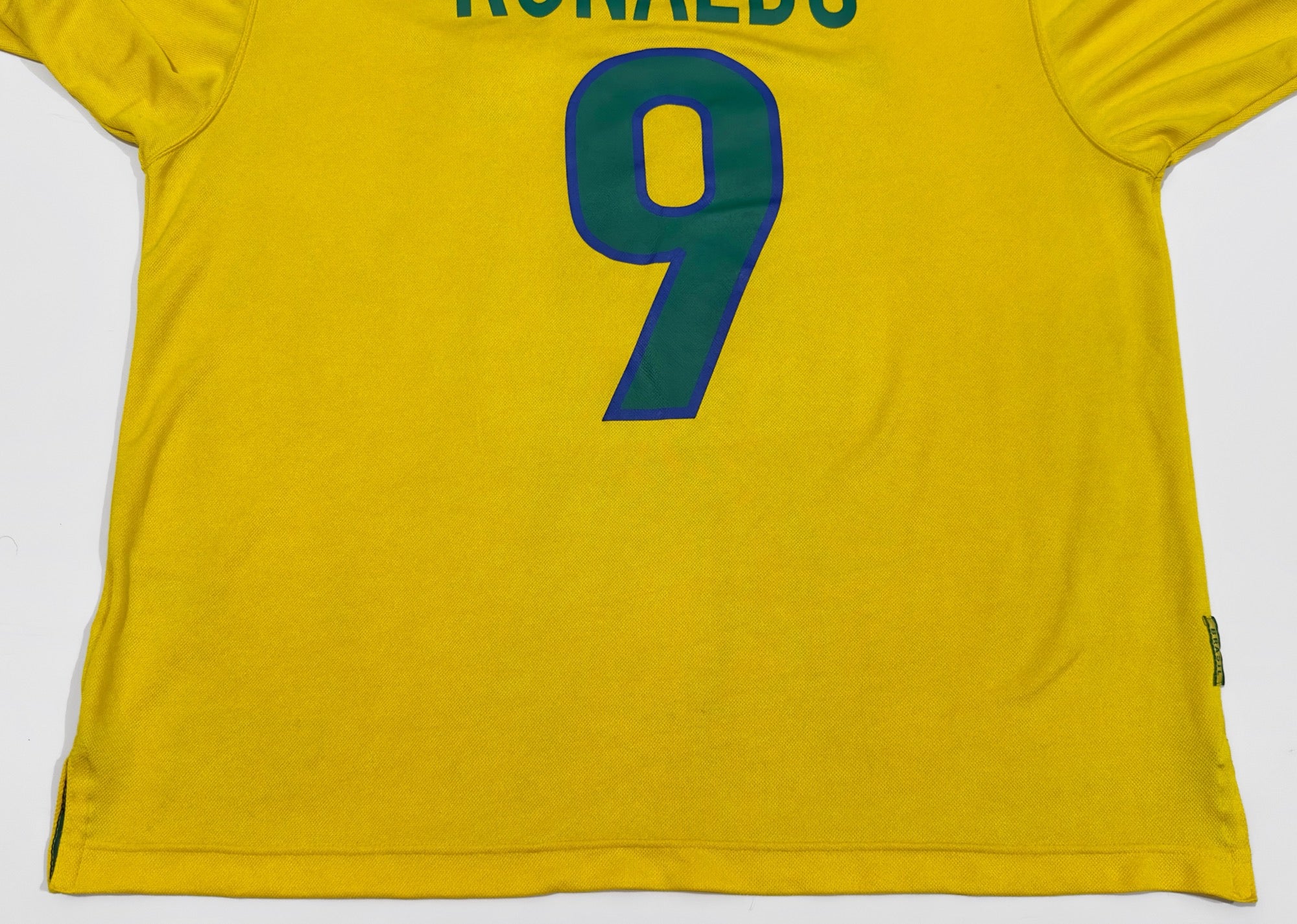 1998/00 Brazil #9 RONALDO Home Jersey (L)