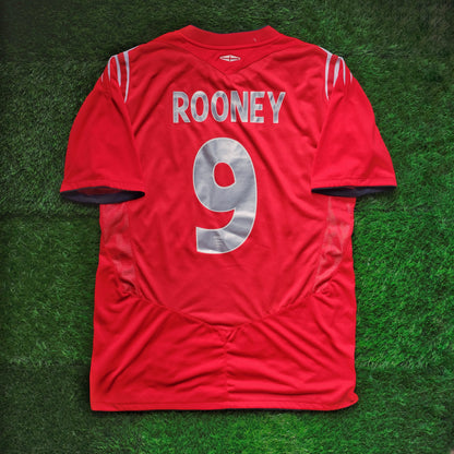 2004/06 England #9 ROONEY Away Jersey (M)