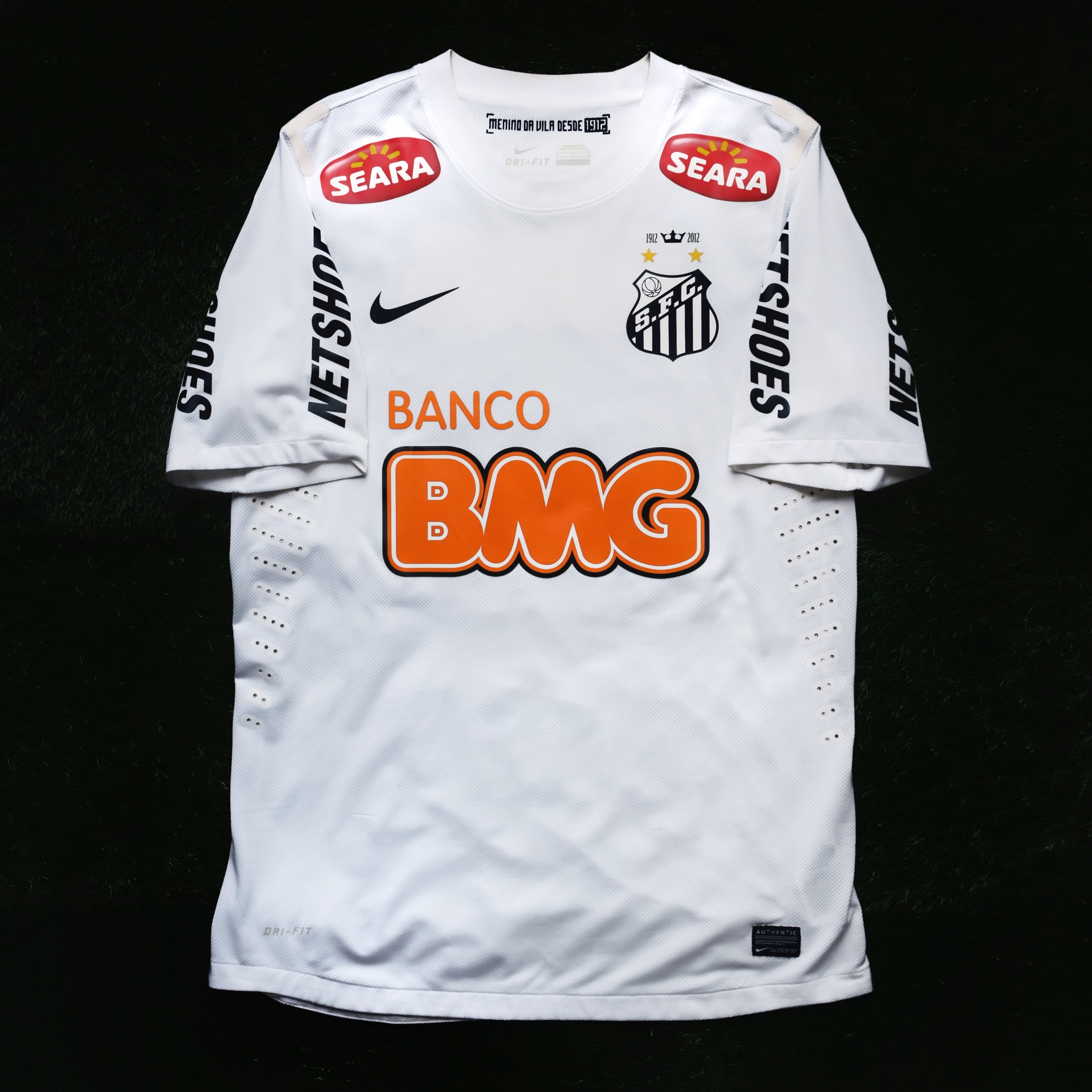 2012 Santos #11 NEYMAR JR Home Jersey (L) – Double Kick Football
