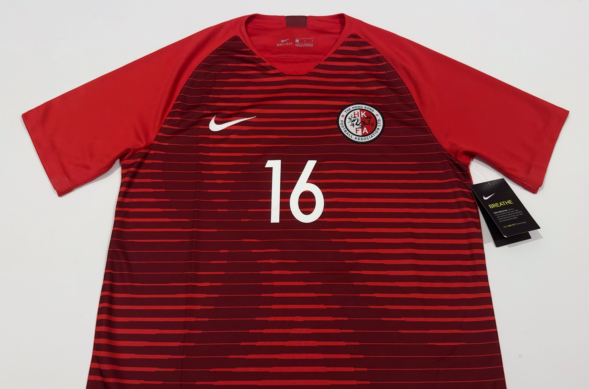 2018/19 Hong Kong #16 C L TAN Home Jersey (L)