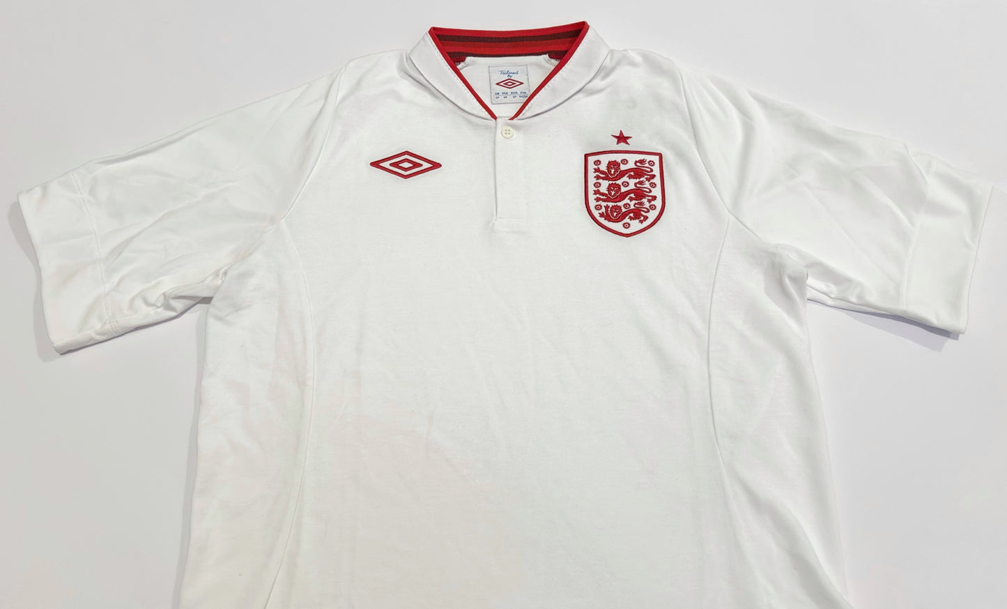 2012/13 England Home Jersey (M)