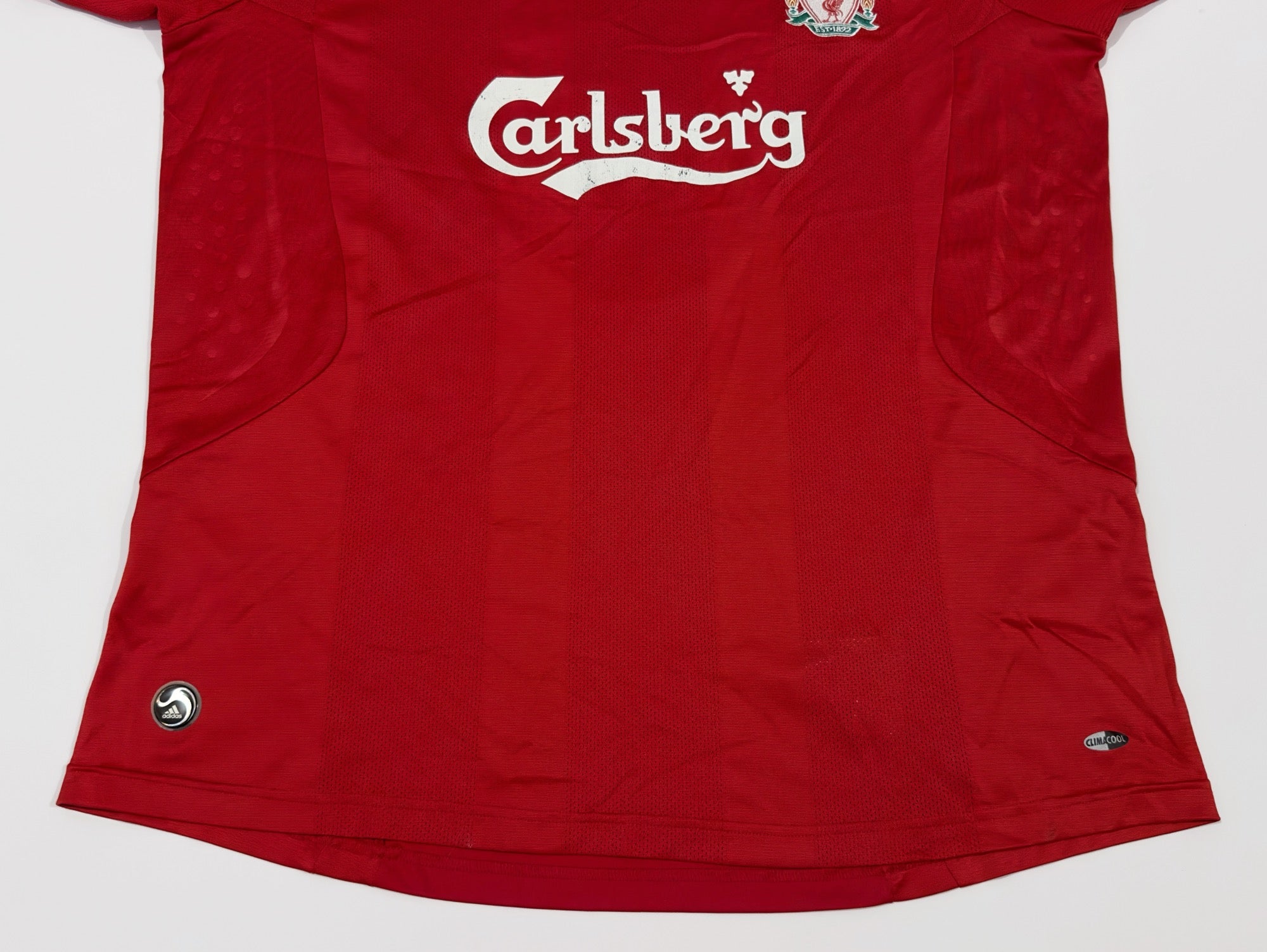 2008/10 Liverpool #8 GERRARD Home Jersey (XL)
