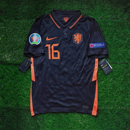 2020/21 Netherlands #16 GRAVENBERCH Away Jersey (S)