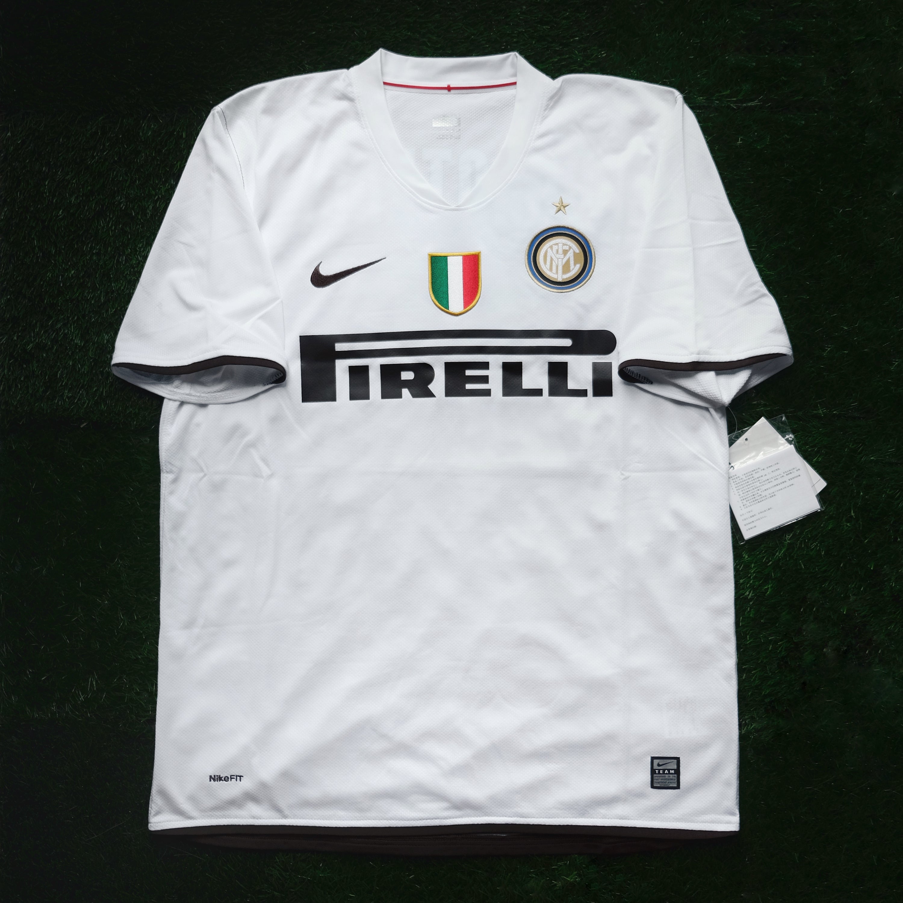 2008/09 Inter Milan #45 BALOTELLI Away Jersey (L)