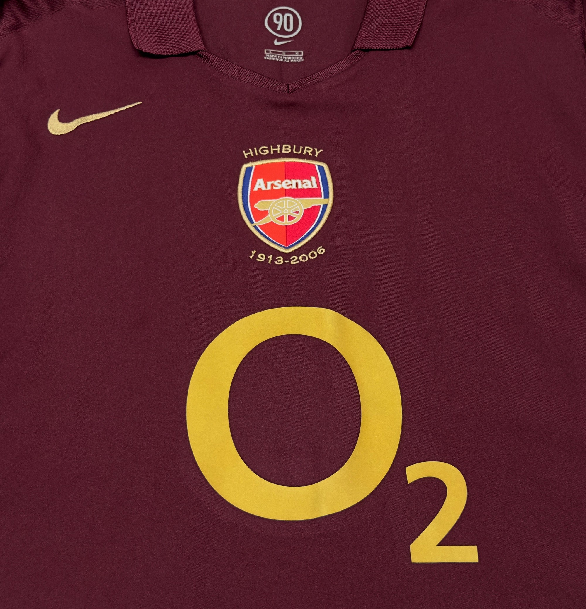 2005/06 Arsenal #11 V.PERSIE Home Jersey (L) L/S
