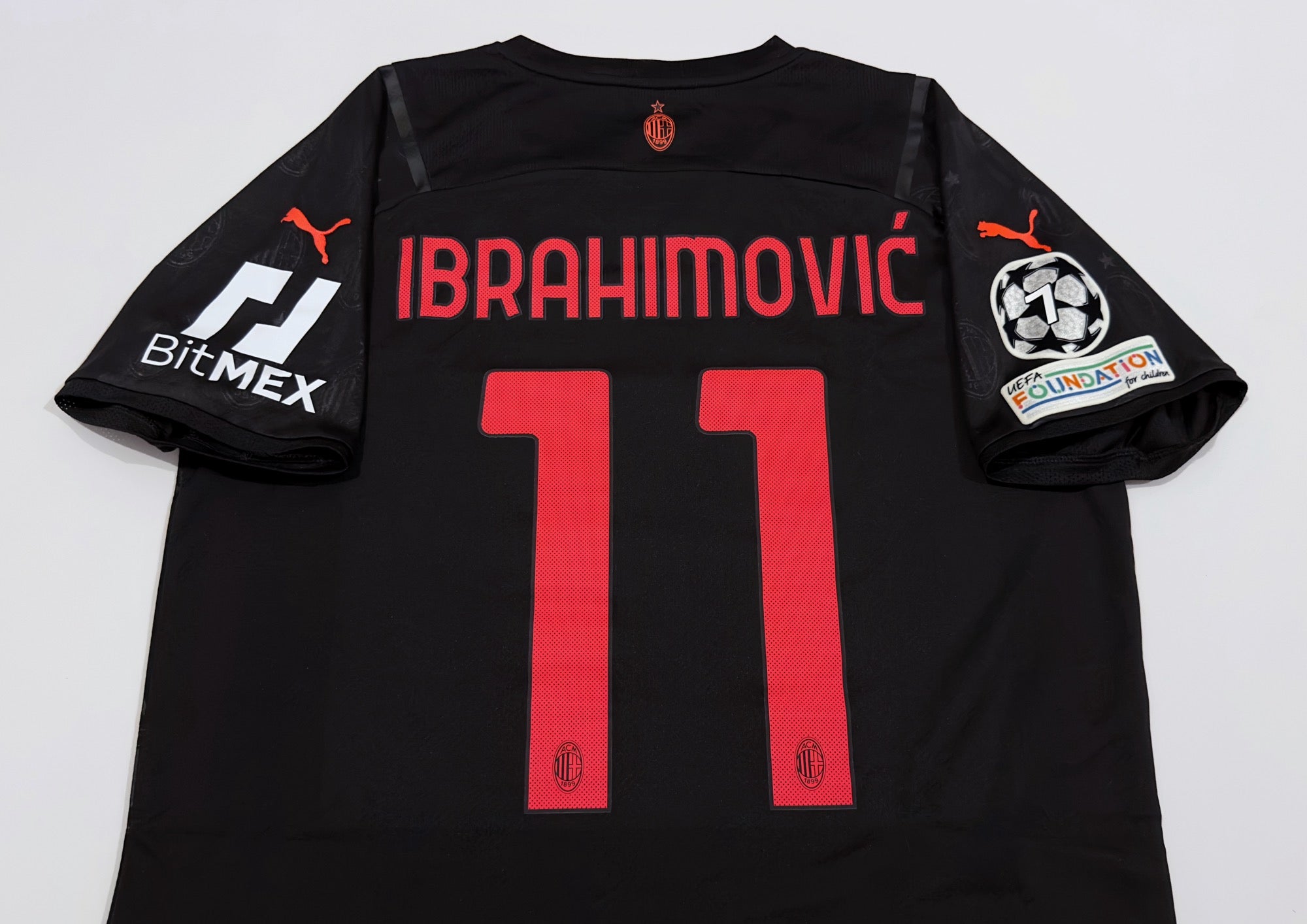2021/22 AC Milan #11 IBRAHIMOVIC Third Jersey (L)