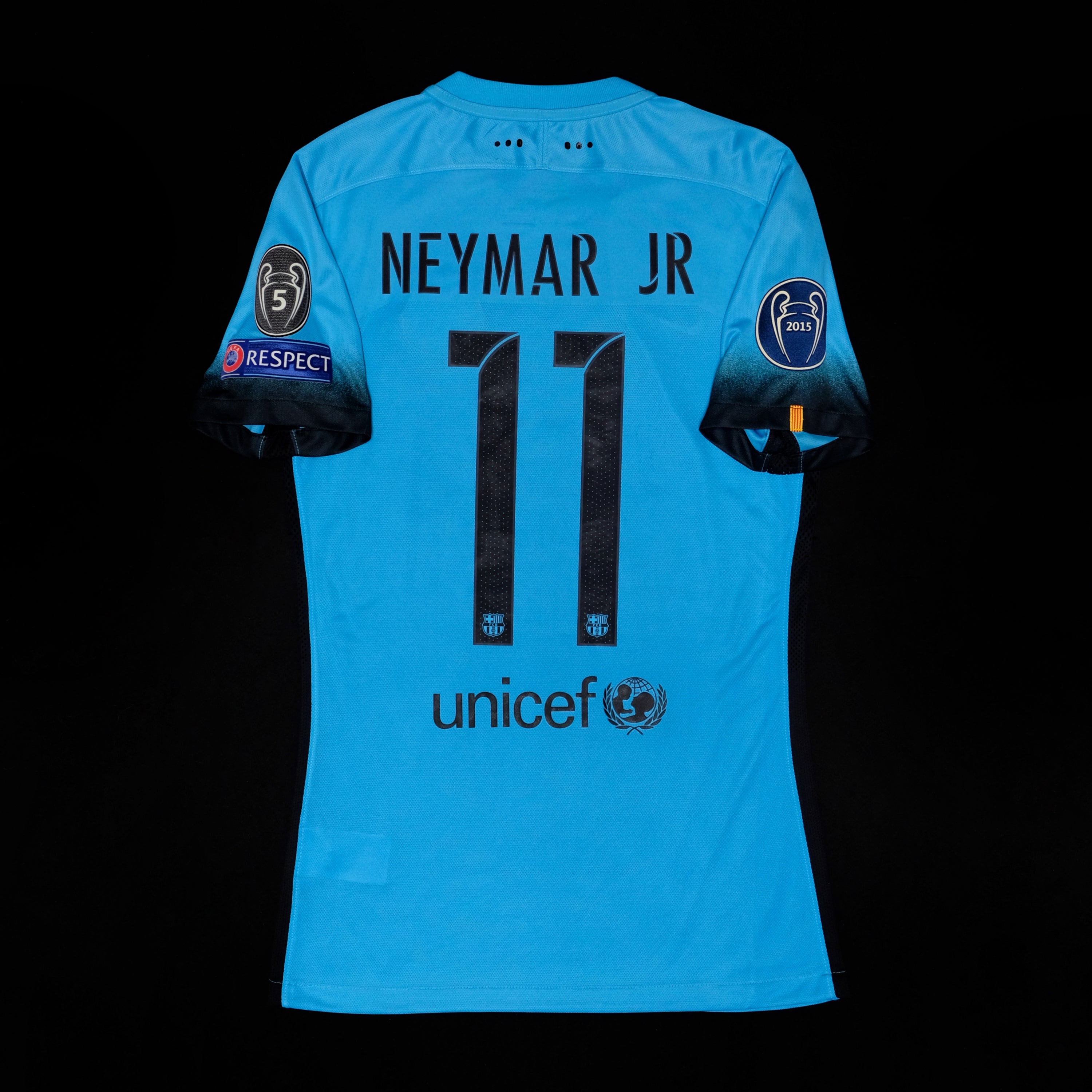 2015/16 Barcelona #11 NEYMAR JR Third Jersey (S)