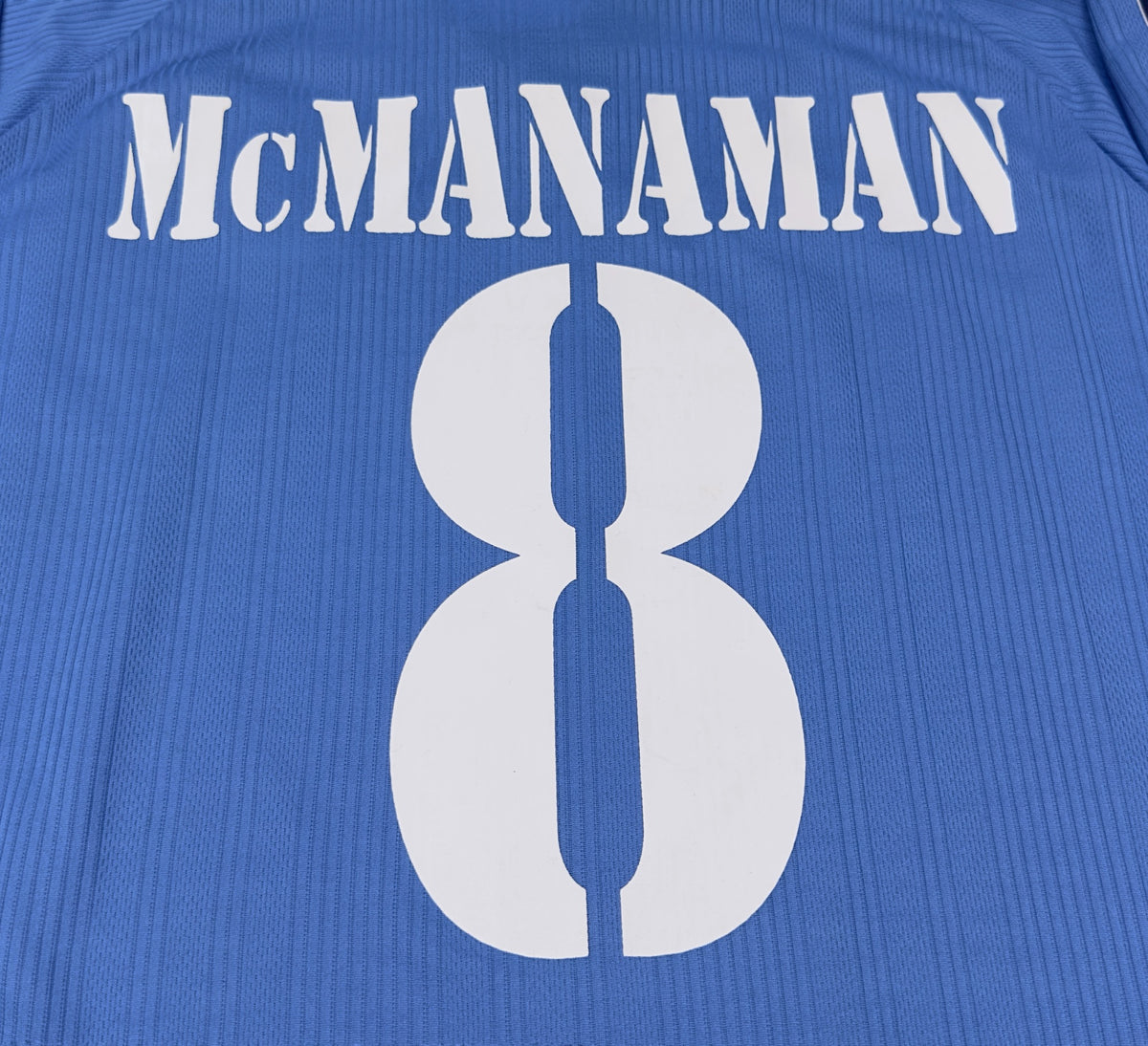 1999/00 Real Madrid #8 McMANAMAN Third Jersey (XL) L/S