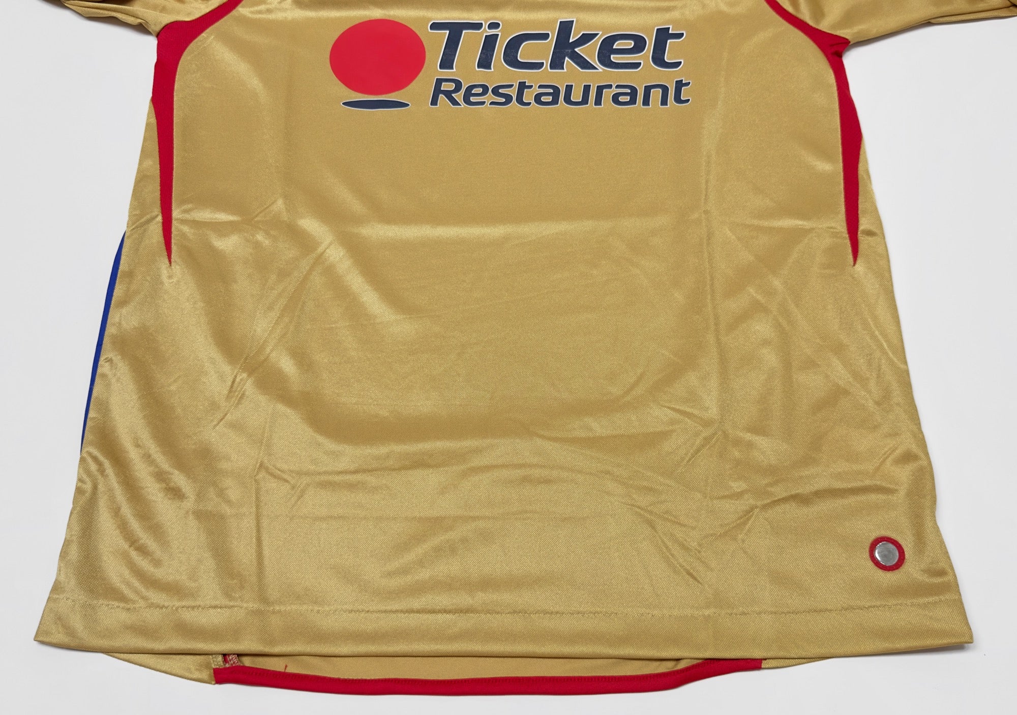 2007/08 Olympique Lyonnais Away Jersey (M) L/S