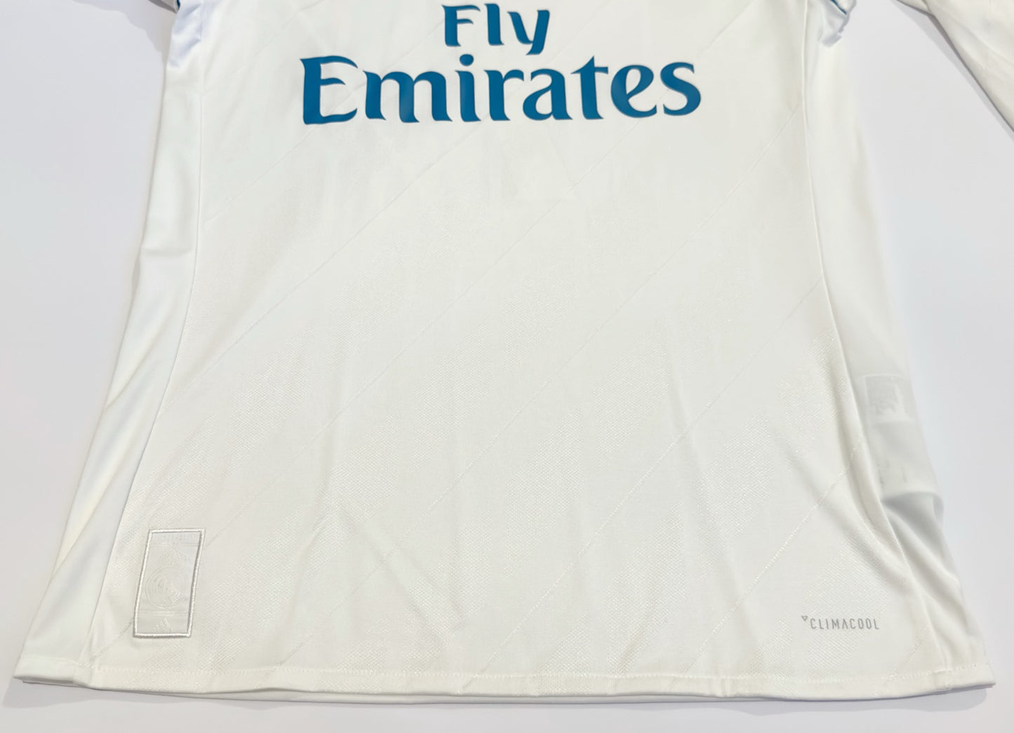 2017/18 Real Madrid #7 RONALDO Home Jersey (S) L/S