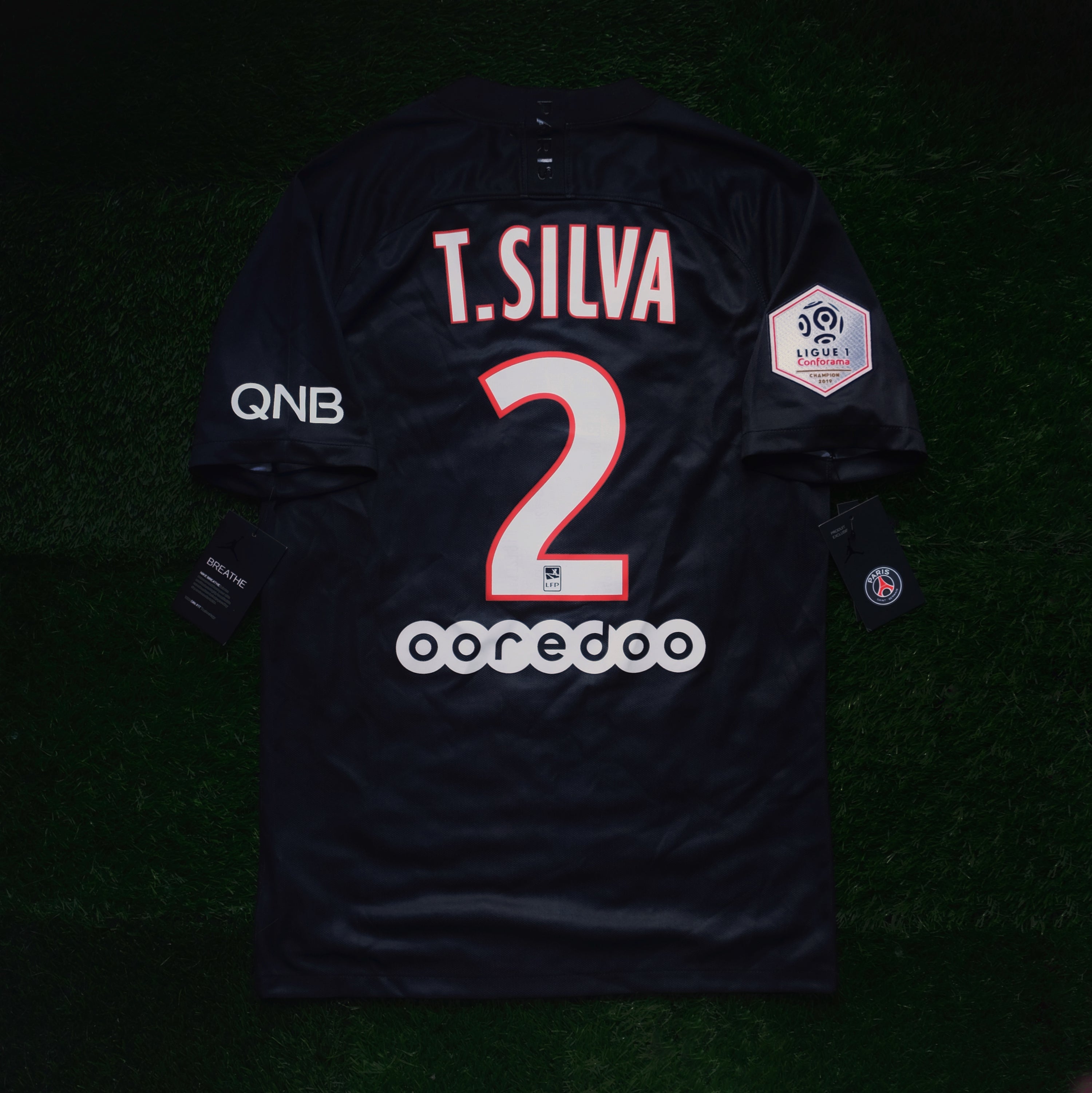 2019/20 PSG #2 T.SILVA Fourth Jersey (S)