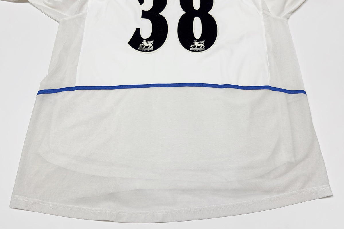 2002/03 Leeds United #38 MILNER Home Jersey (L) L/S
