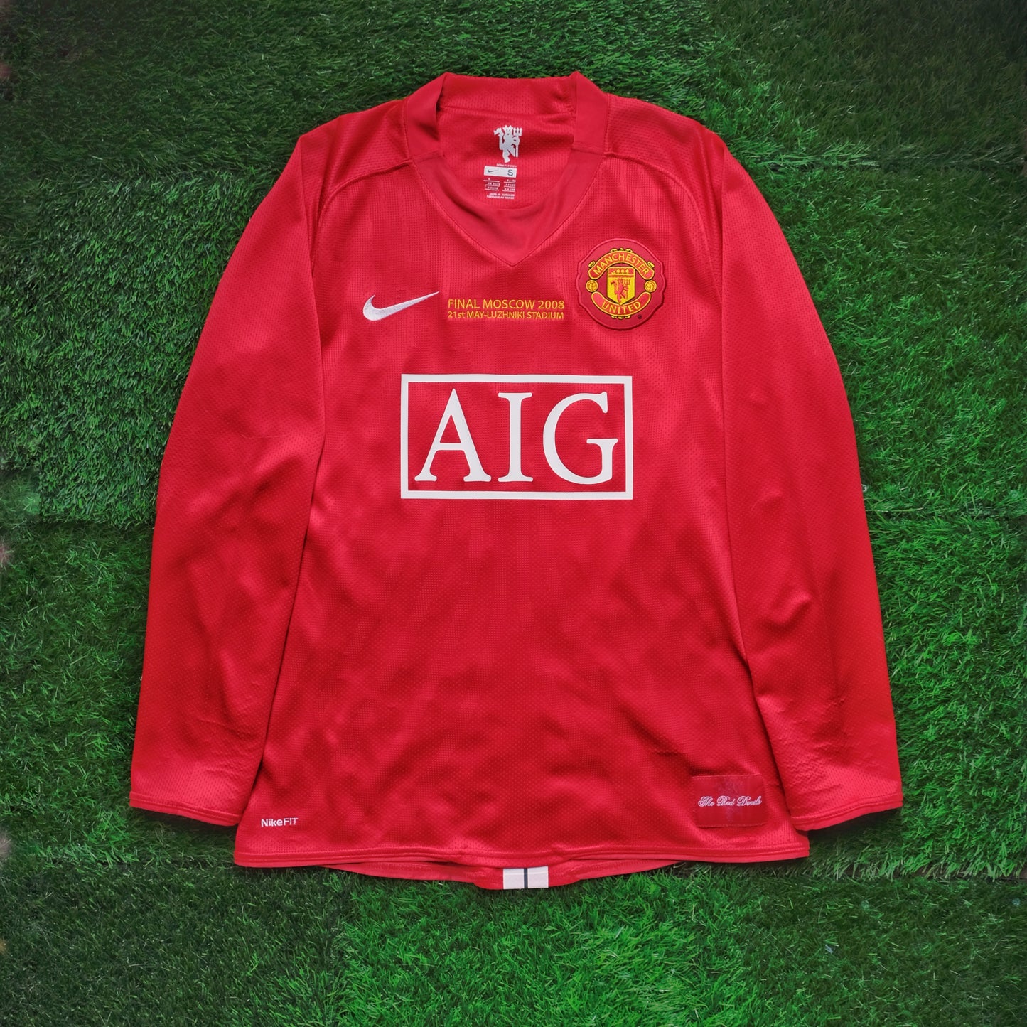 2007/08 Man Utd #7 RONALDO Home Jersey (S) L/S