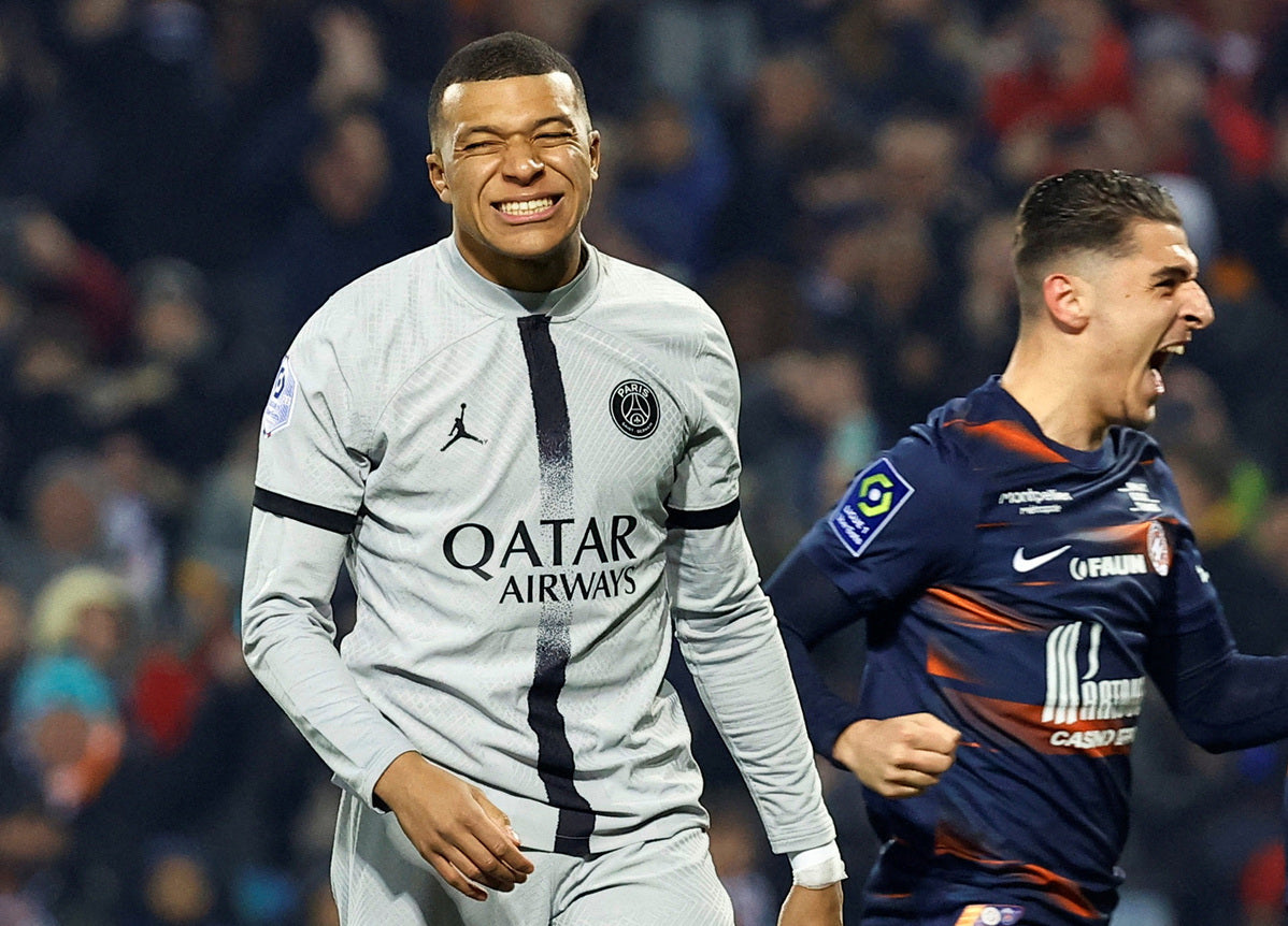 2022/23 PSG #7 MBAPPE Away Jersey (L)