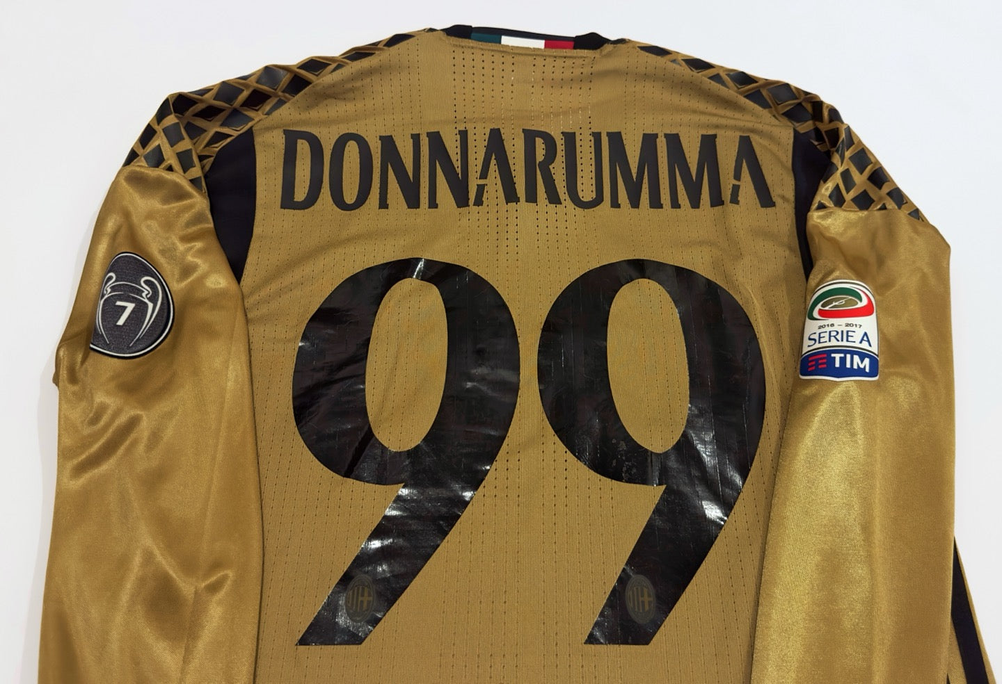 2016/17 AC Milan #99 DONNARUMMA GK Jersey (L) L/S – Double Kick