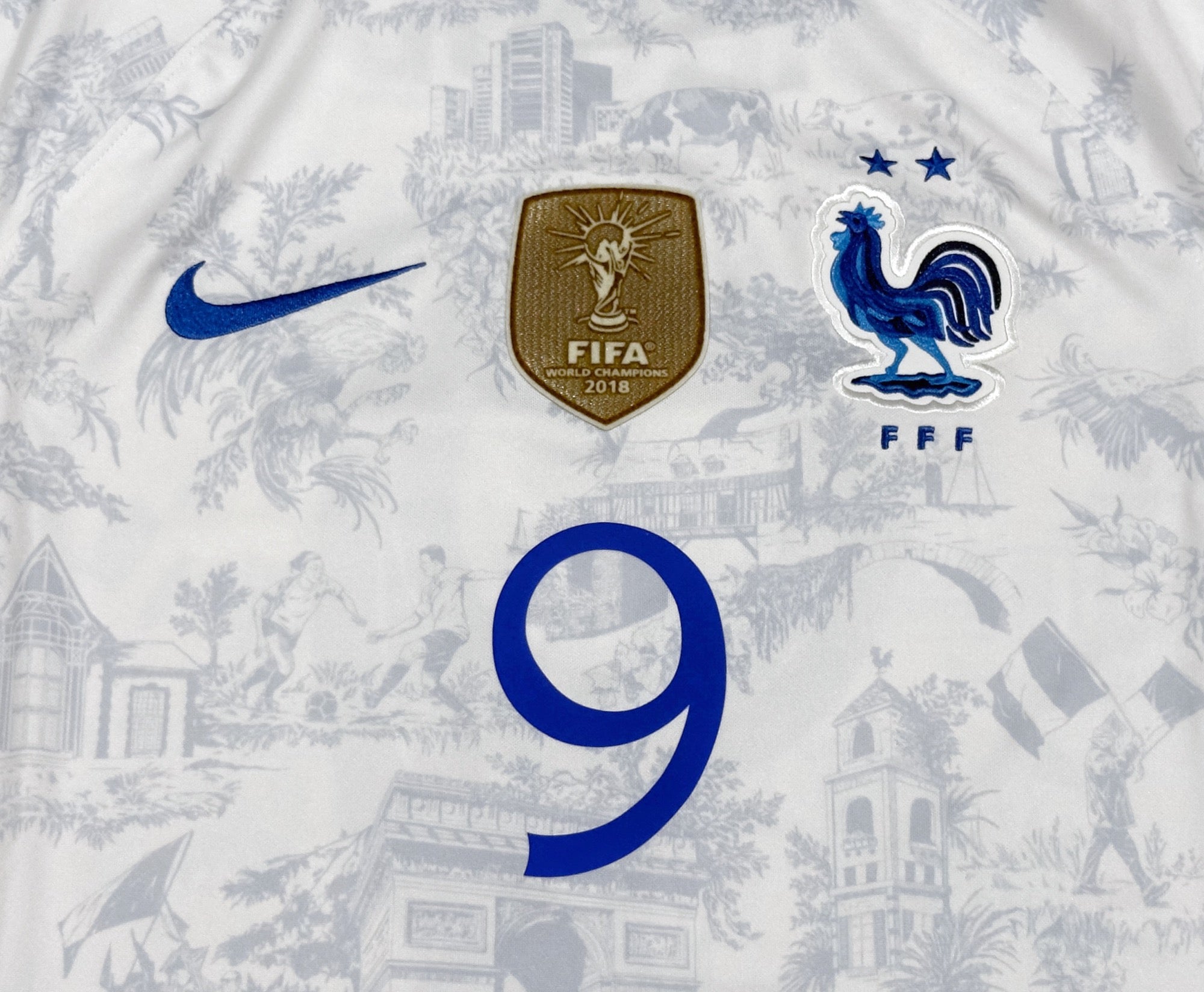 2022/23 France #9 GIROUD Away Jersey (S)