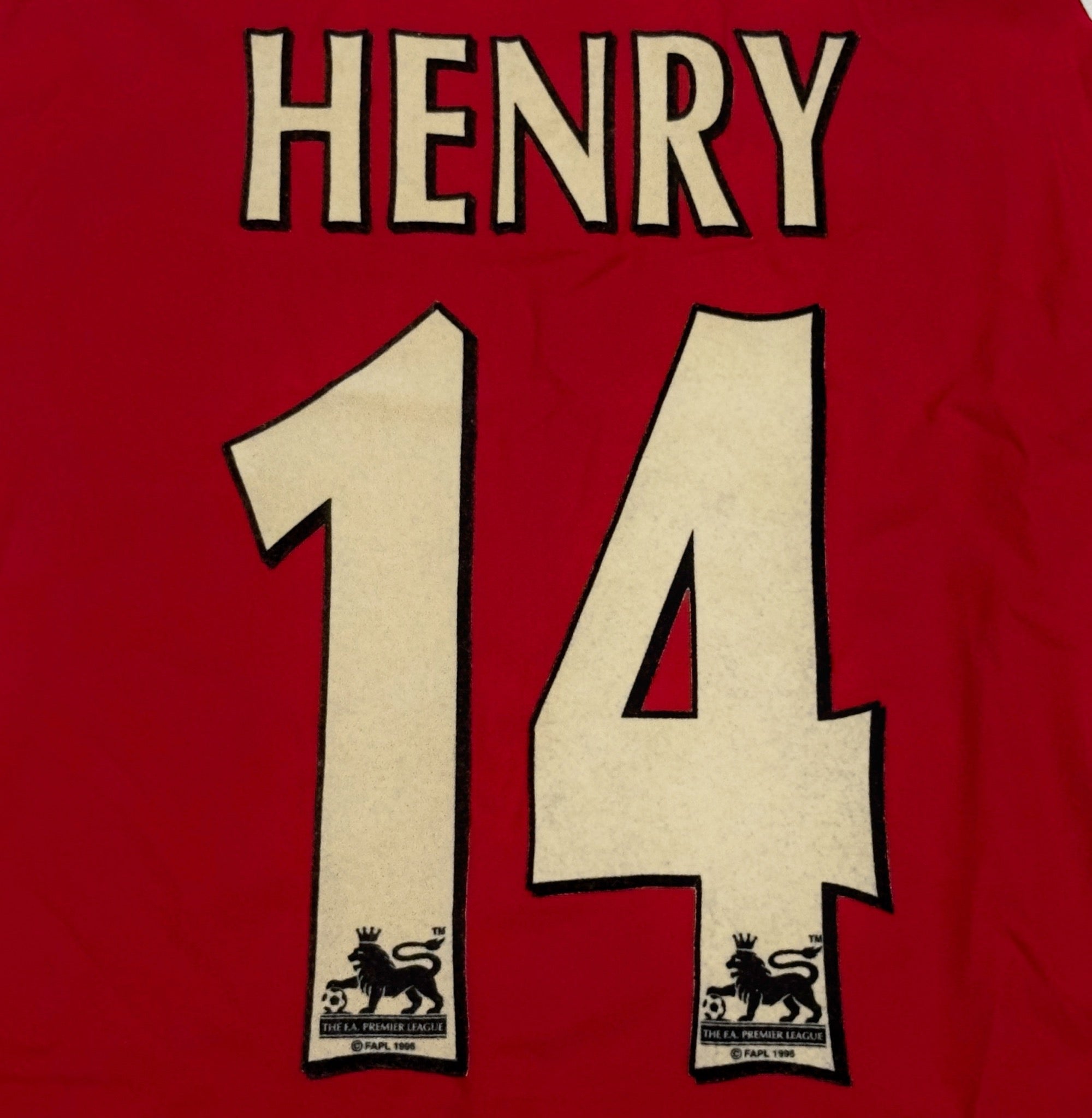 2002/04 Arsenal #14 HENRY Home Jersey (L)