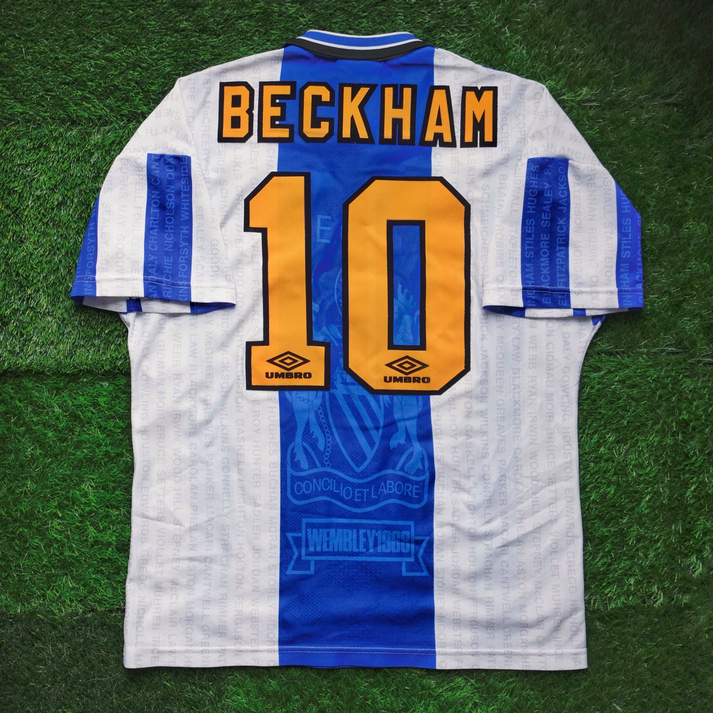 1994/97 Man Utd #10 BECKHAM Away Jersey (L)