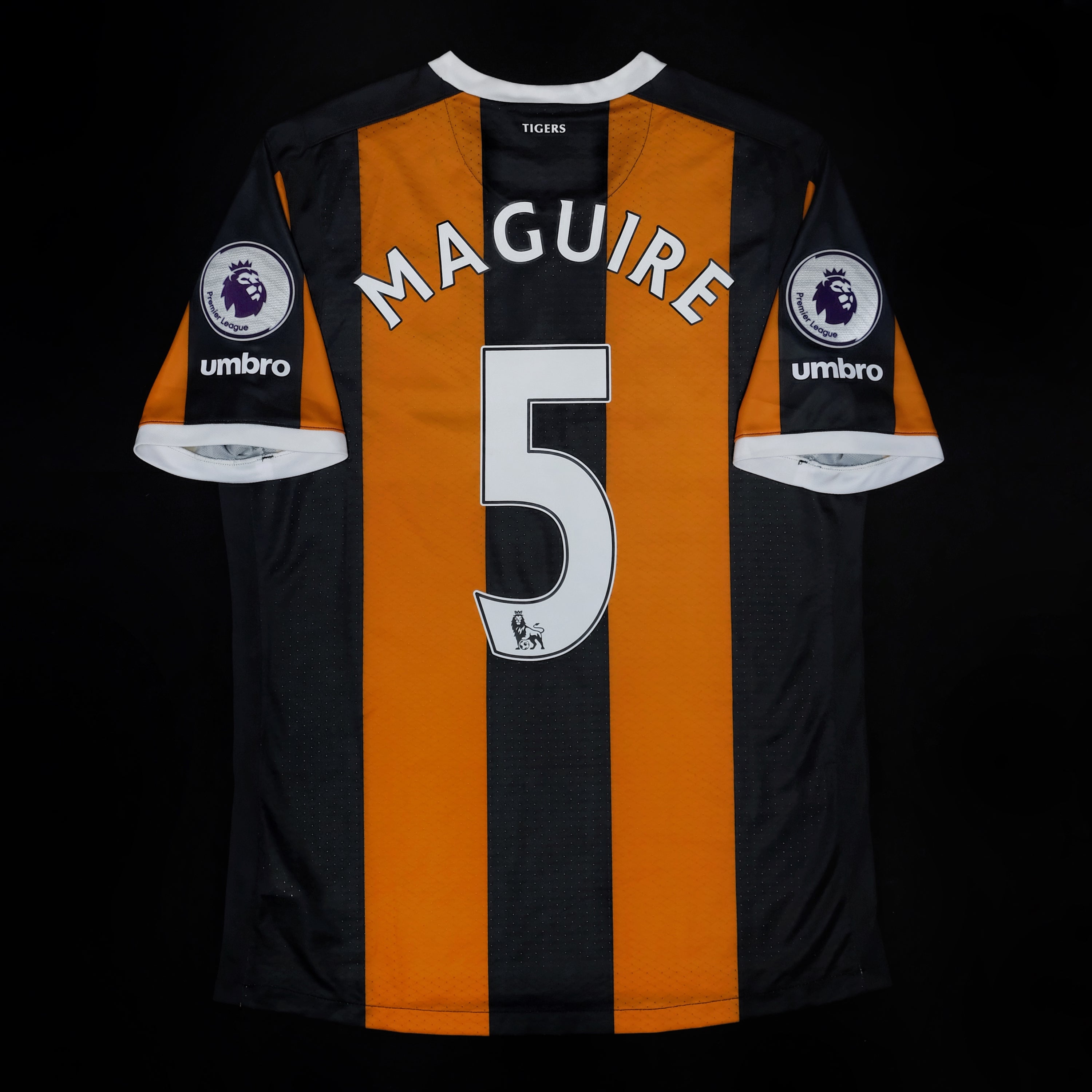 2016/17 Hull City #5 MAGUIRE Home Jersey (L)