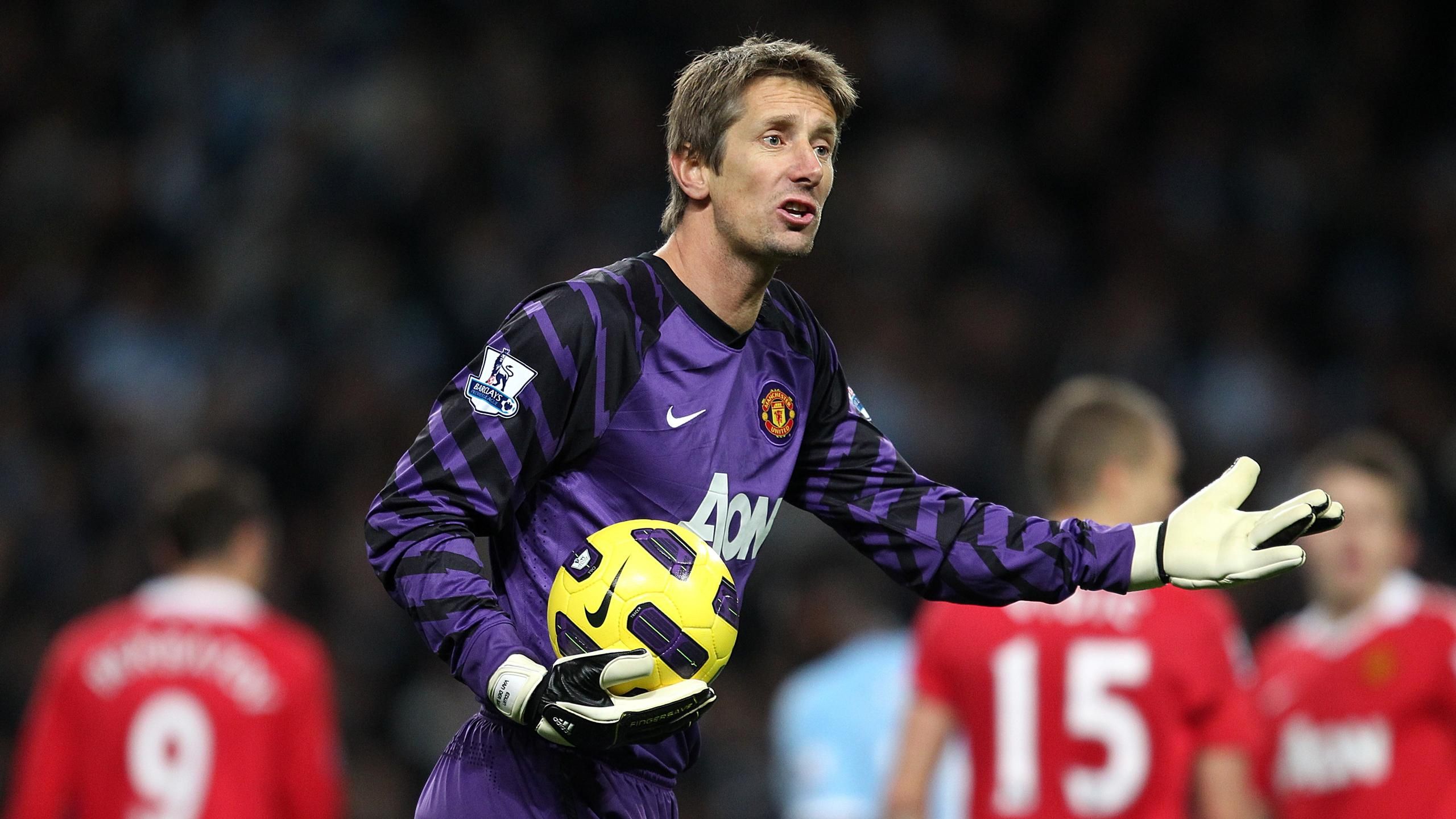 2010/11 Man Utd #1 VAN DER SAR GK Jersey (M) L/S