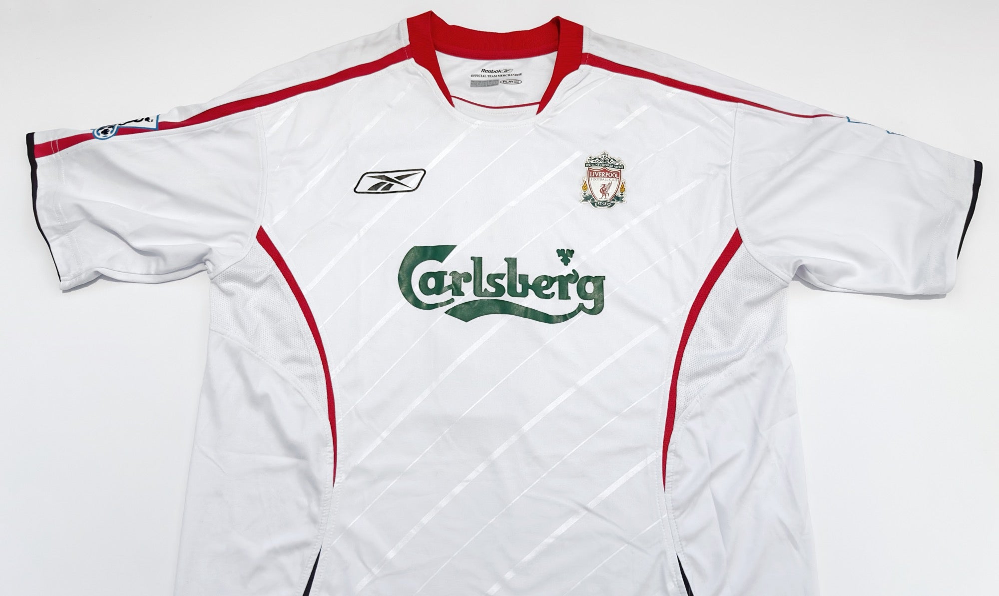 2005/06 Liverpool #8 GERRARD Away Jersey (XL)