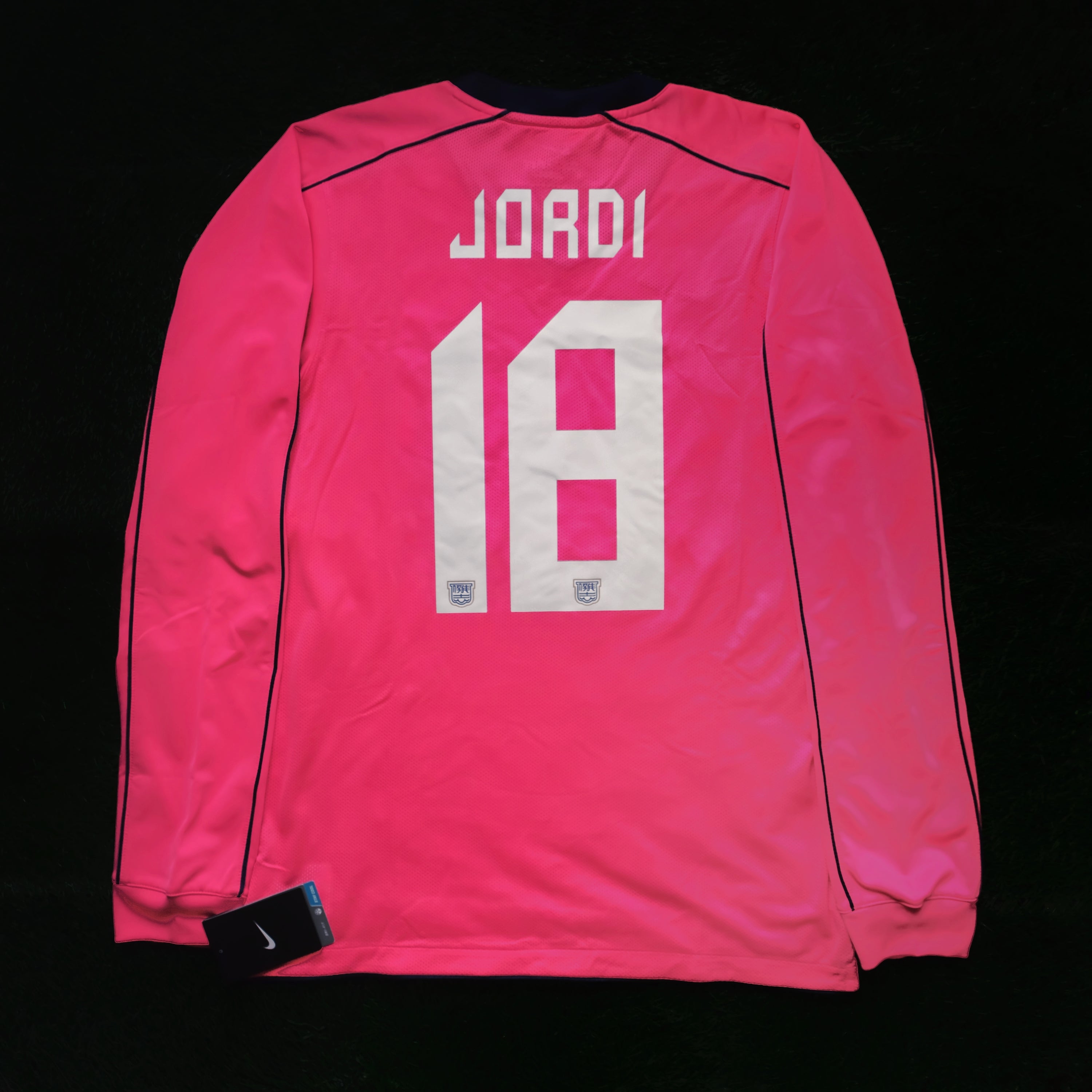 2011/12 Kitchee #18 JORDI Away Jersey (L) L/S