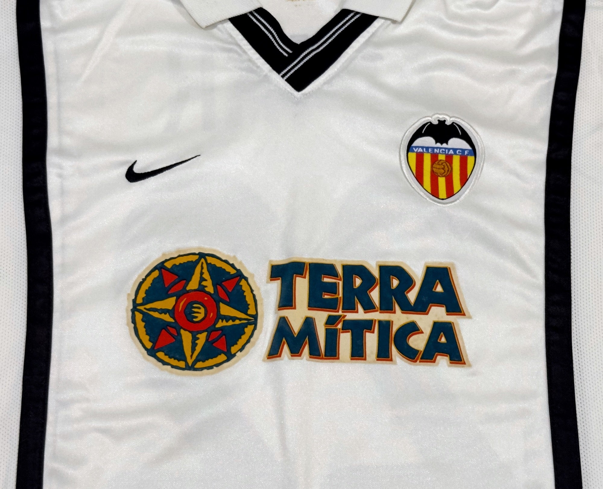 2000/01 Valencia #22 AIMAR Home Jersey (L)