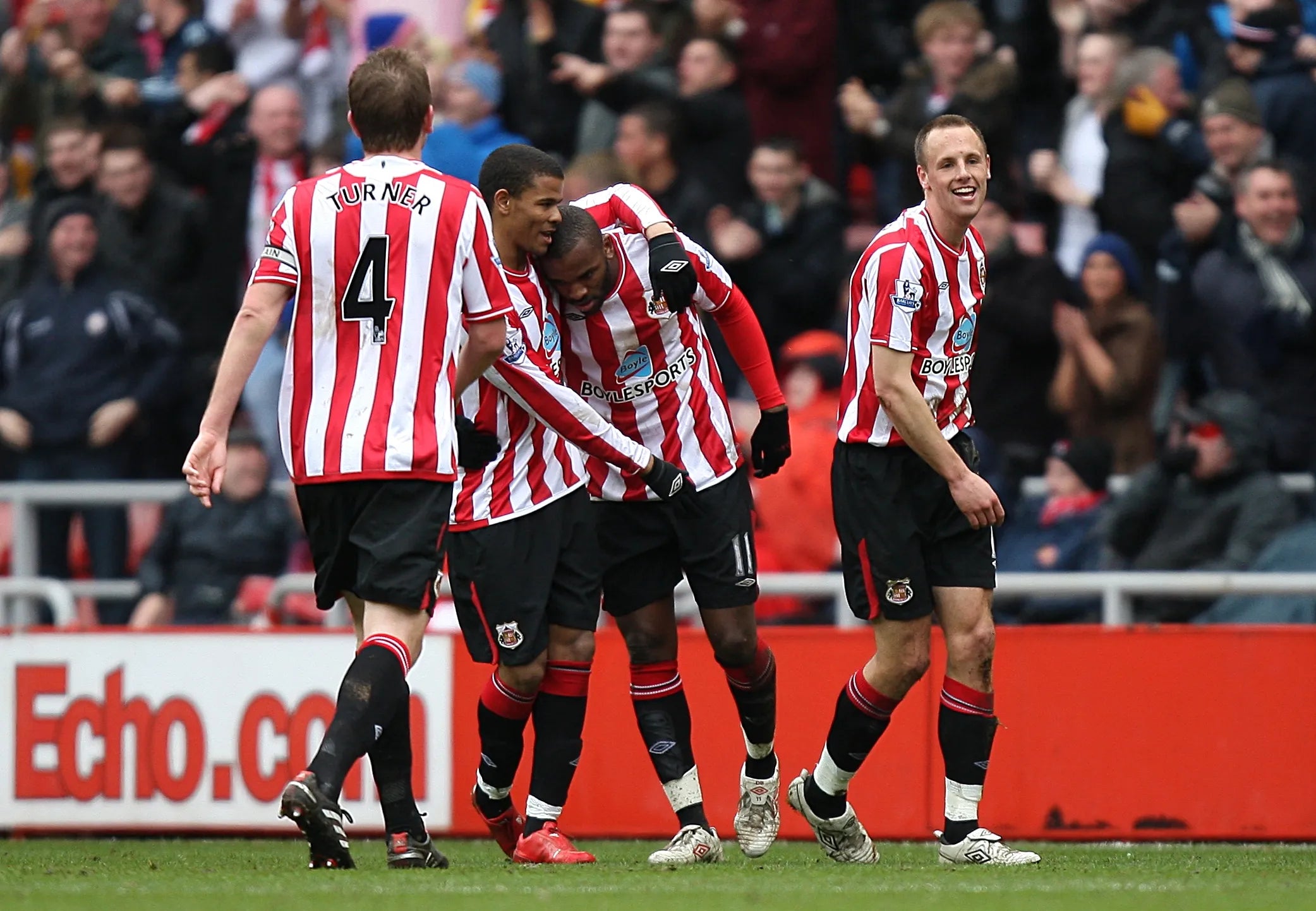 2009/10 Sunderland Home Jersey (M)