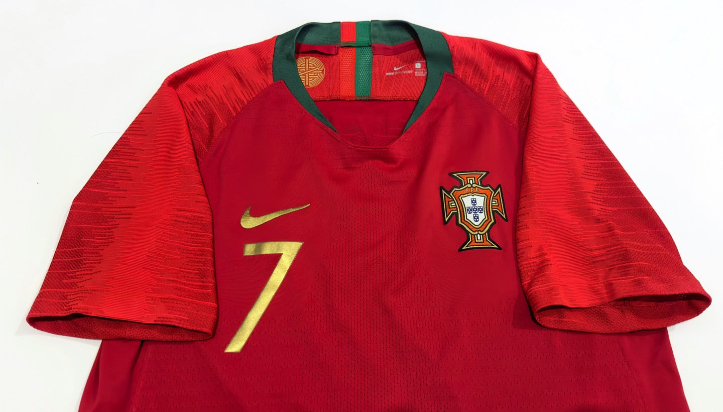 2018/19 Portugal #7 RONALDO Home Jersey (L)