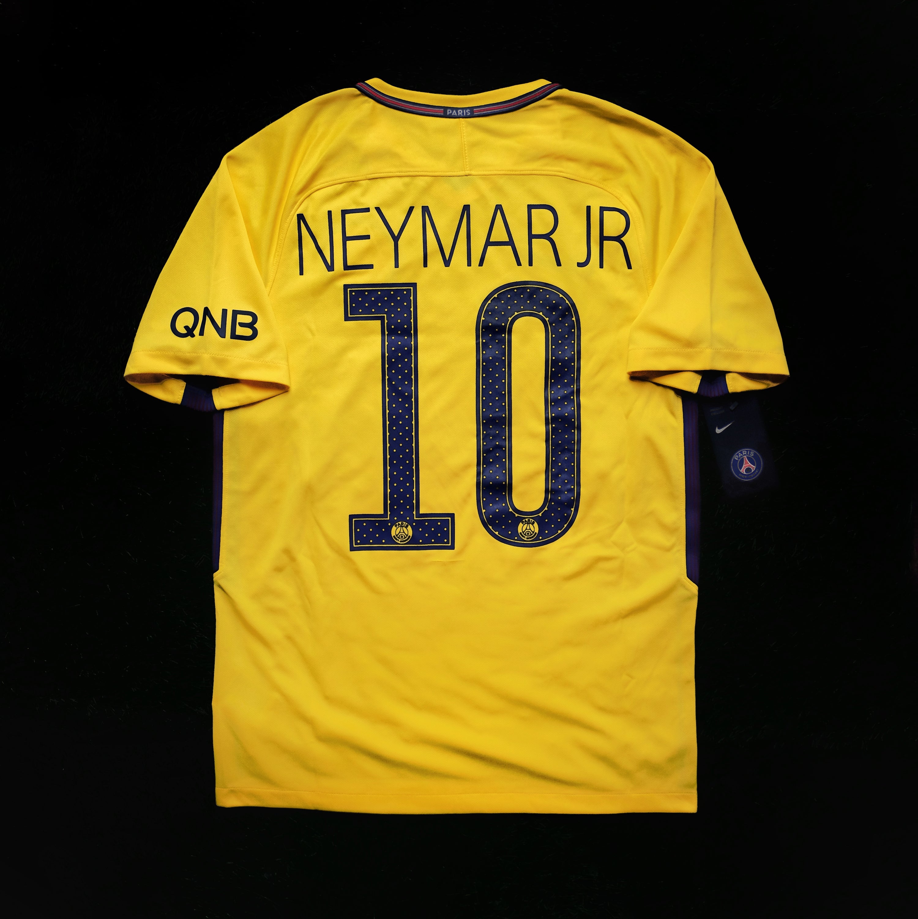 2017/18 PSG #10 NEYMAR JR Away Jersey (S)