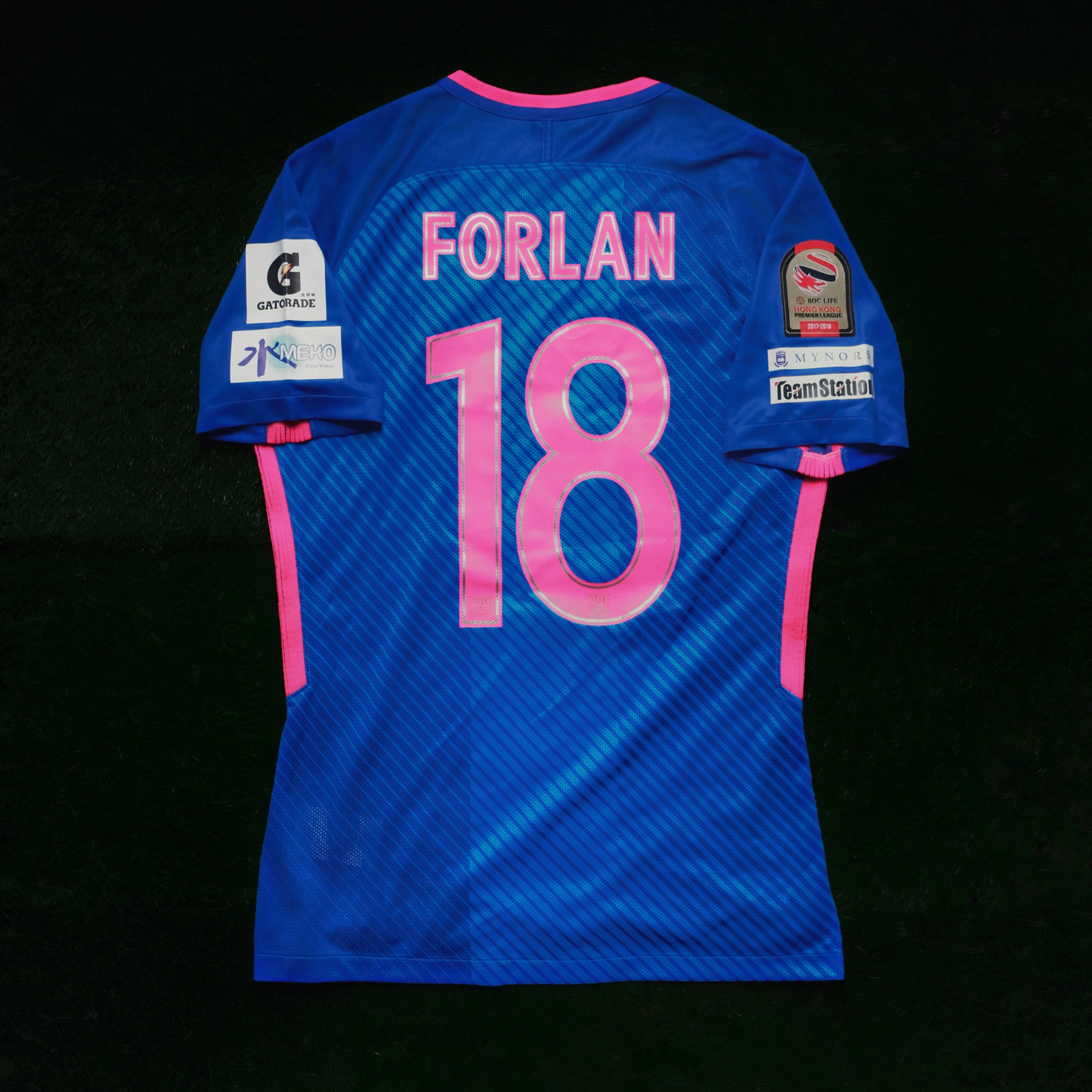 2018/19 Kitchee #18 FORLAN Home Jersey (M)