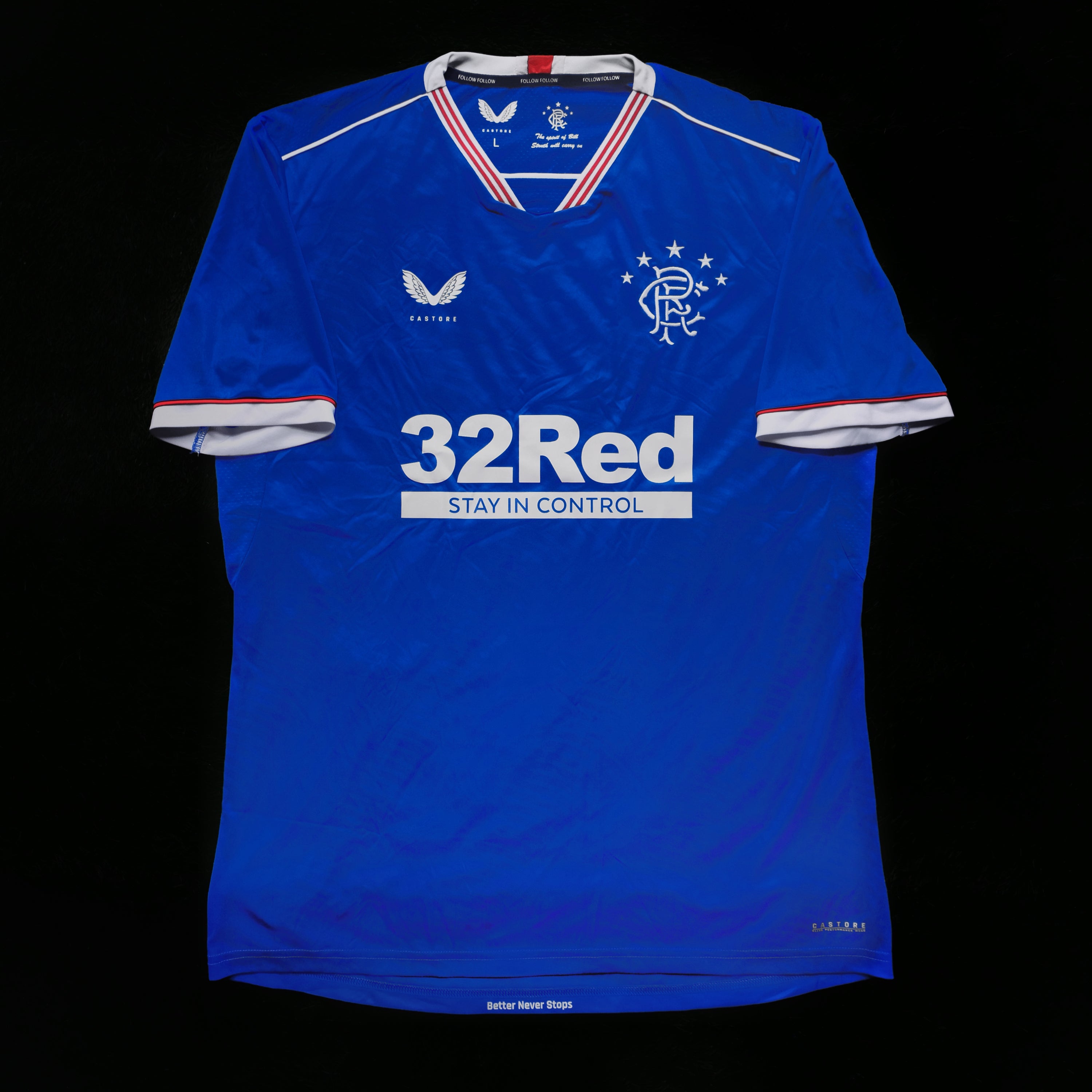 2020/21 Rangers Home Jersey (L)