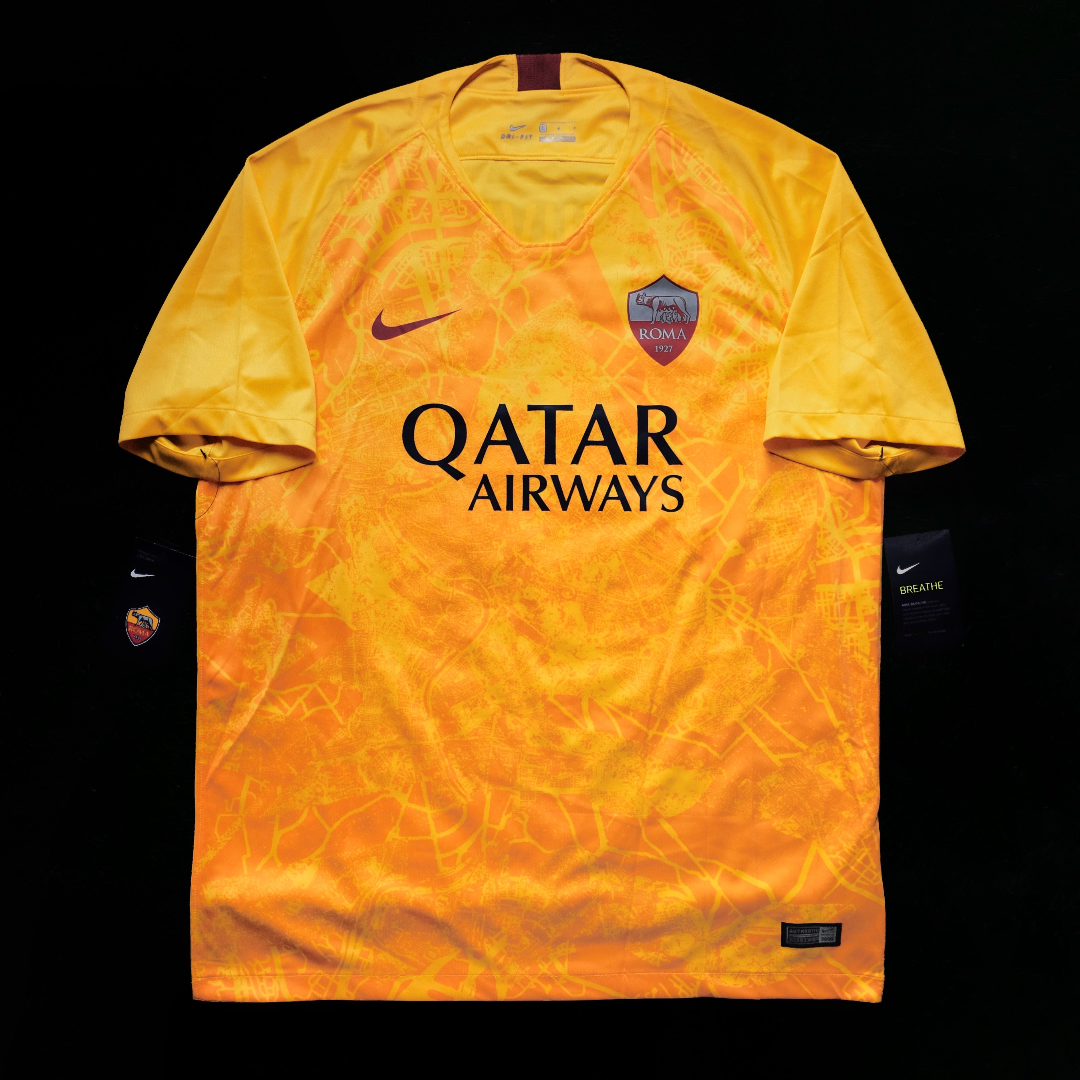AS Roma Kluivert 34番ジャージ 2018/19 AS Roma #34 KLUIVERT Third Jersey (L) – Double Kick