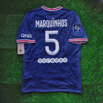 2021/22 PSG #5 MARQUINHOS Home Jersey (M)