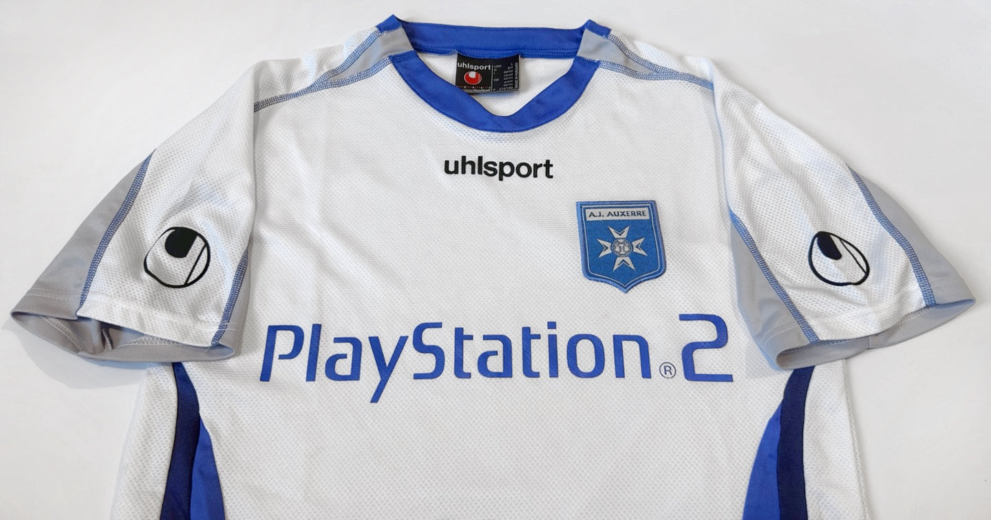 2004/05 Auxerre Home Jersey (L) – Double Kick Football | retro