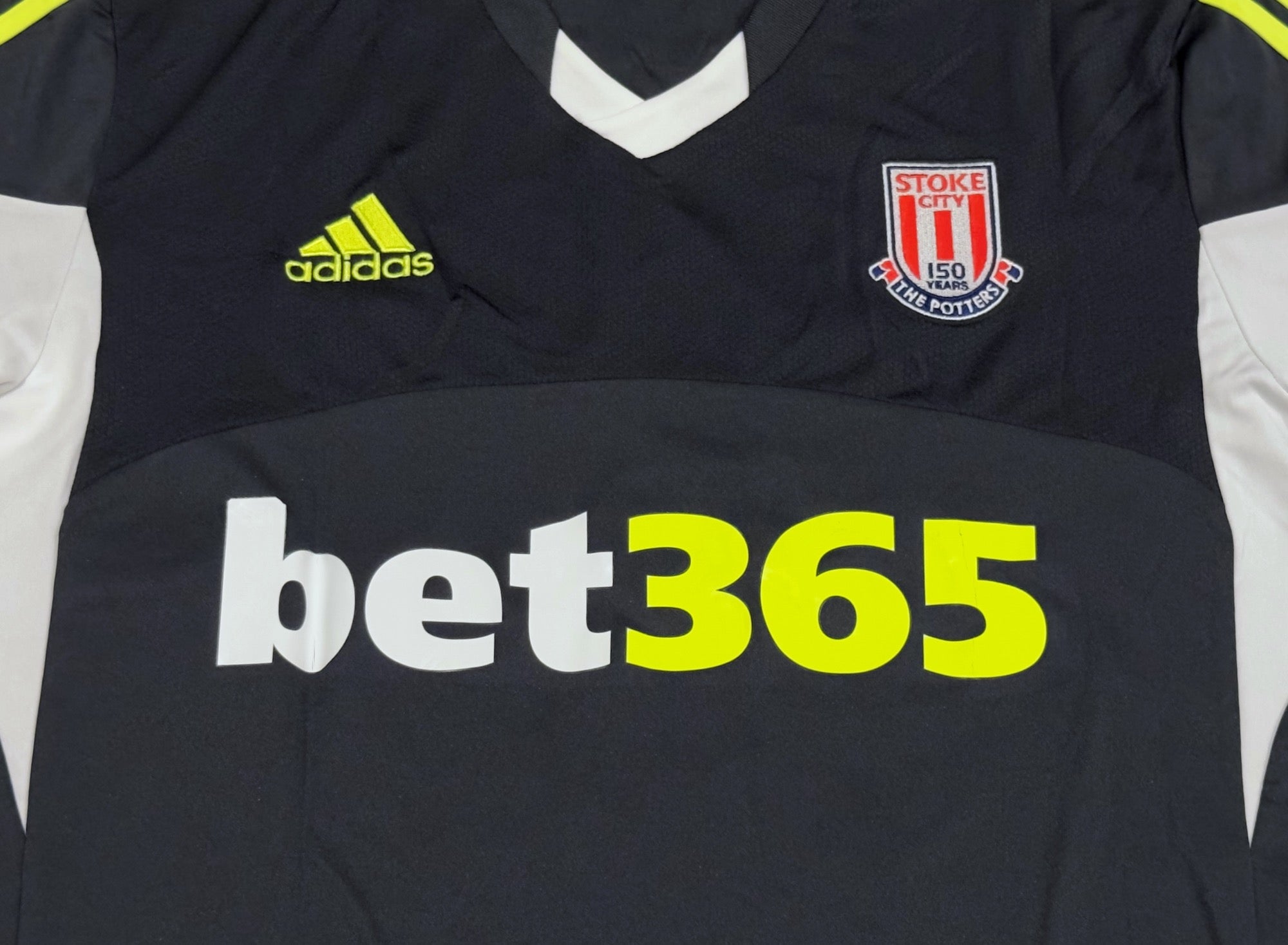 2013/14 Stoke City #10 OWEN Away Jersey (L)