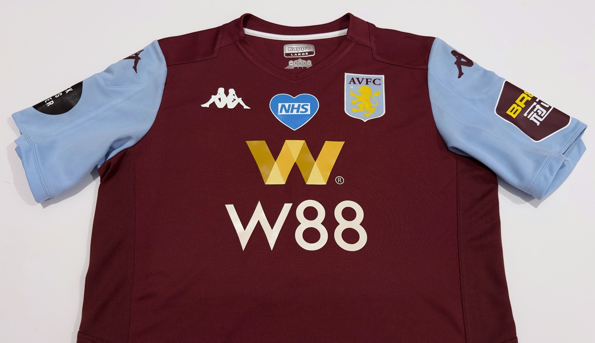 2019/20 Aston Villa #10 GREALISH Home Jersey (L)