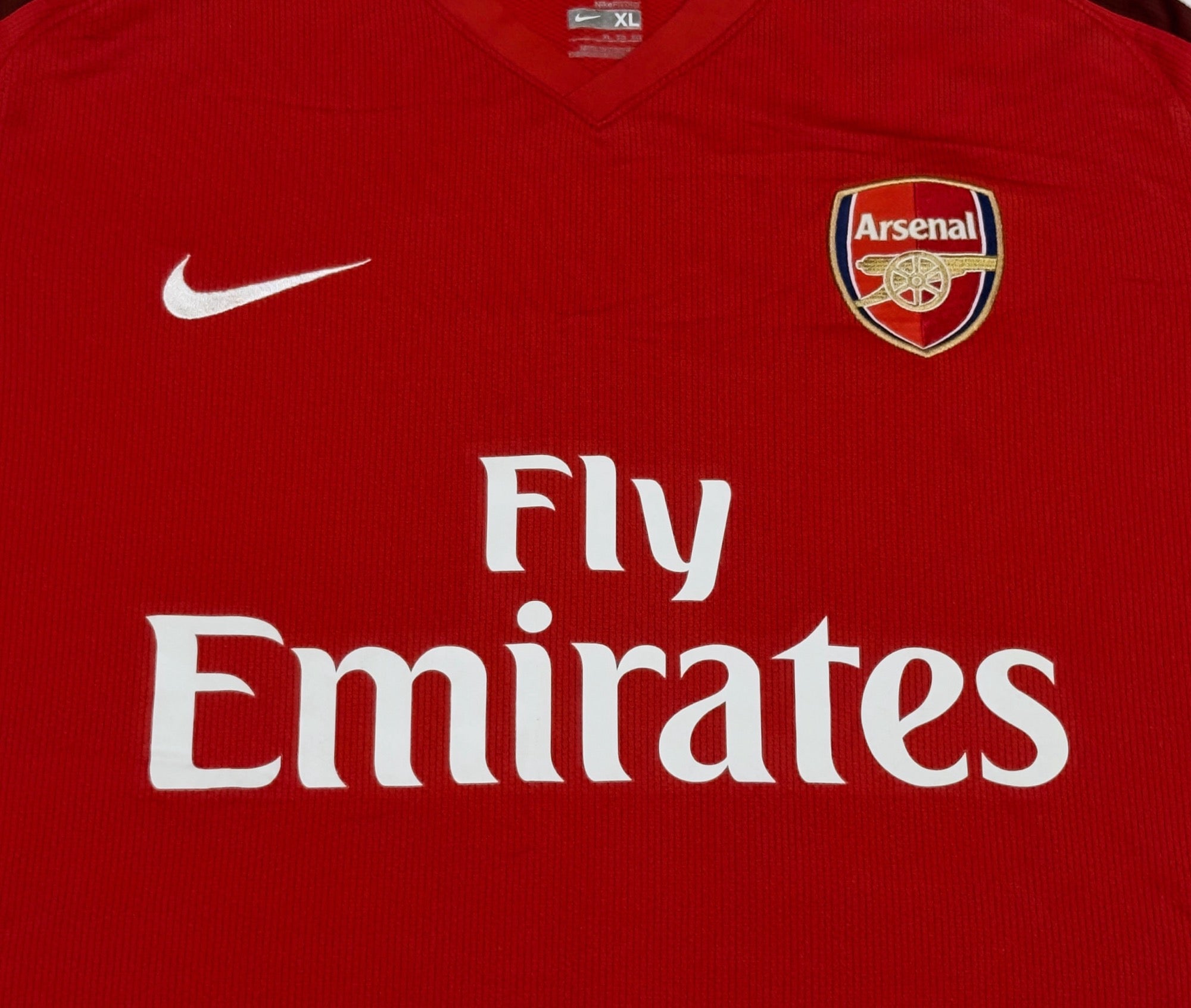 2008/10 Arsenal #4 FABREGAS Home Jersey (XL)