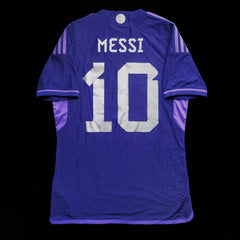 2022 Argentina #10 MESSI Away Jersey (L)