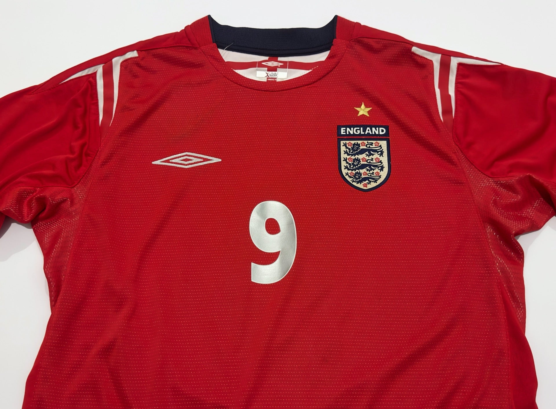 2004/06 England #9 ROONEY Away Jersey (M)